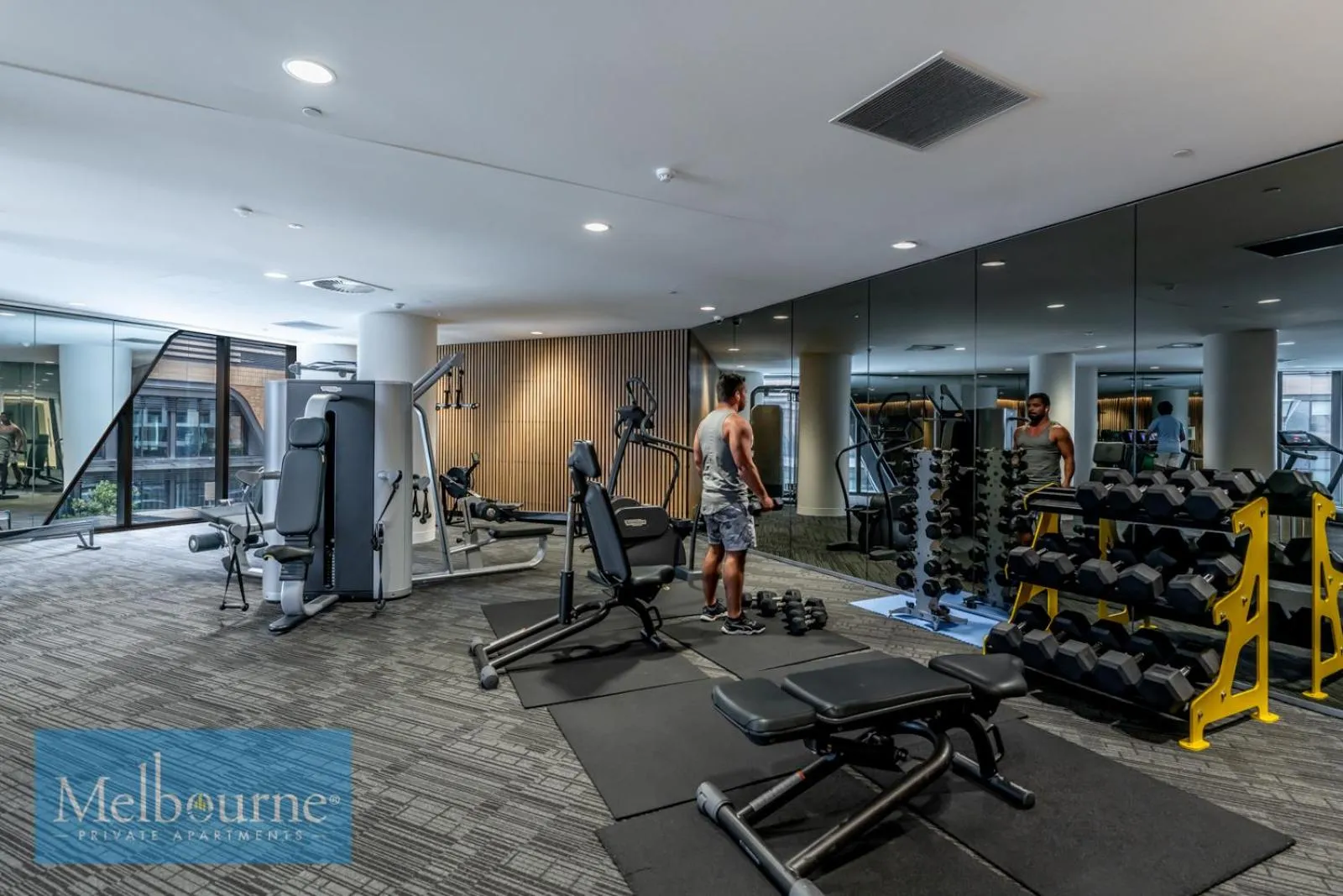 Fitness centre/facilities in Melbourne Private Apartments - Collins Street Waterfront, Docklands