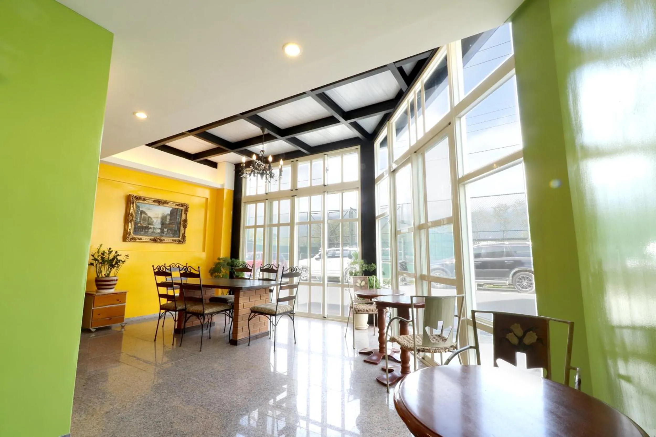 Decorative detail in FlowerSay Homestay