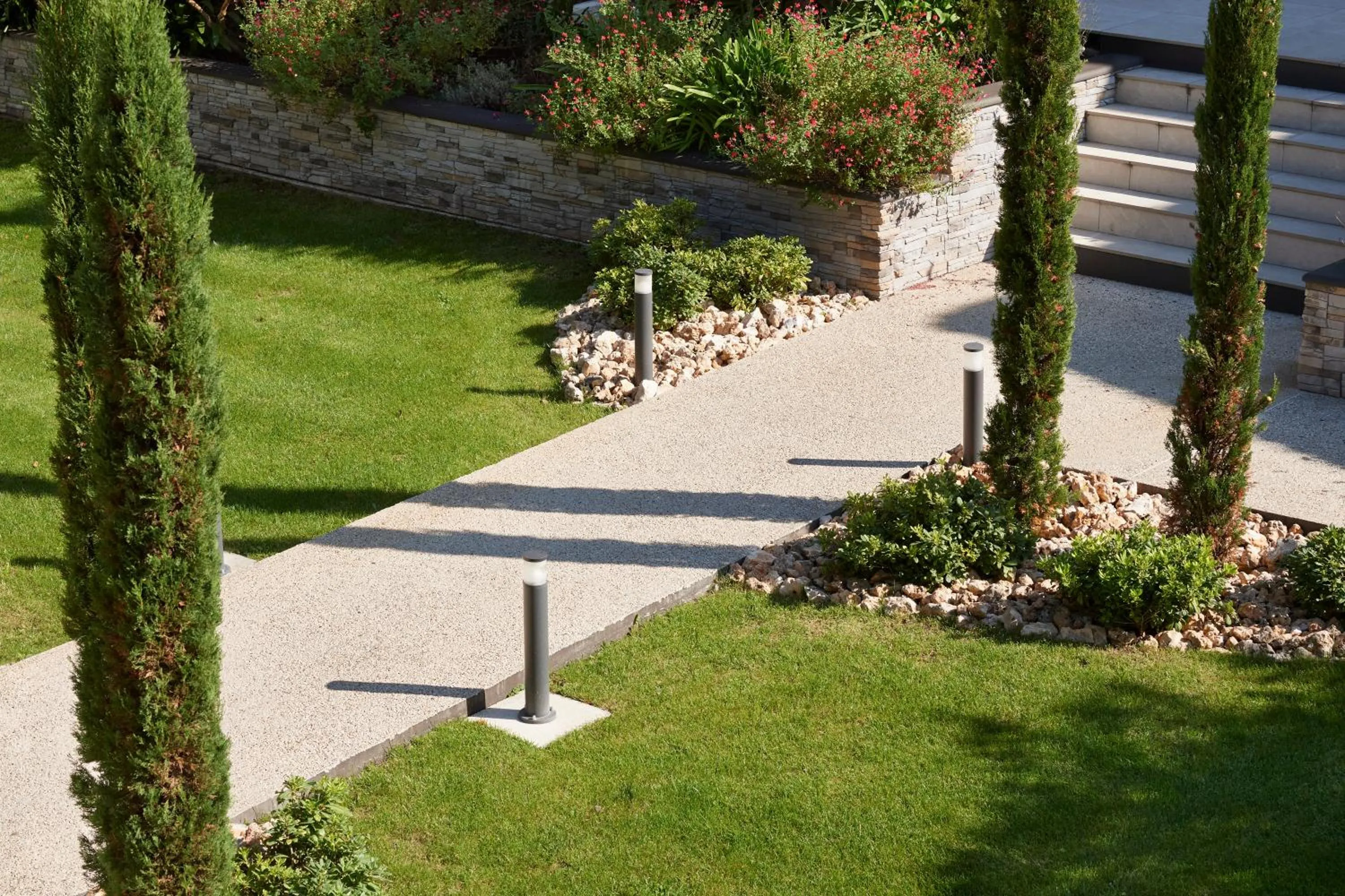 Garden in Best Western Premier Hotel des Vignes et des Anges