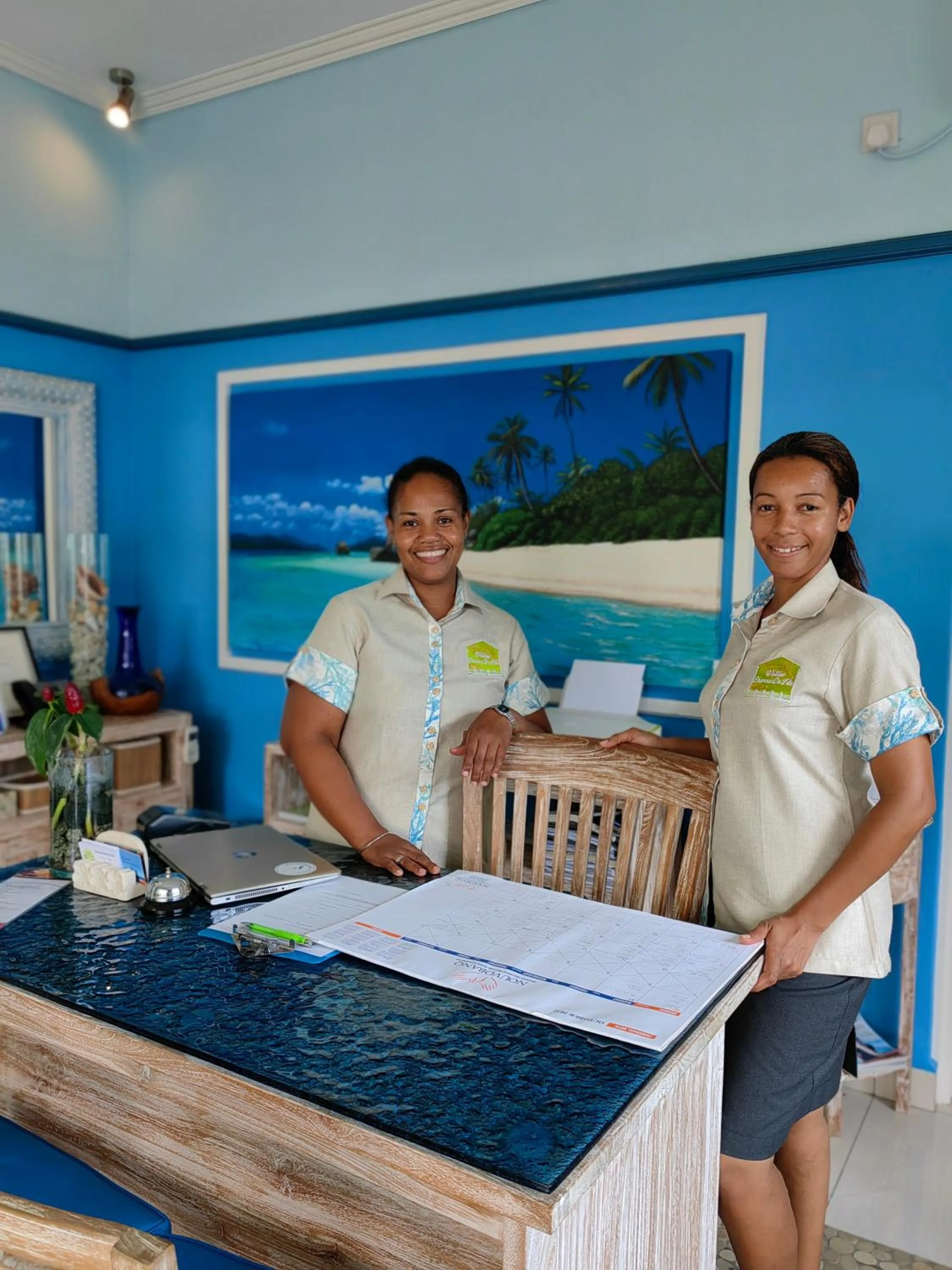 Staff in Villa Charme de L'ile