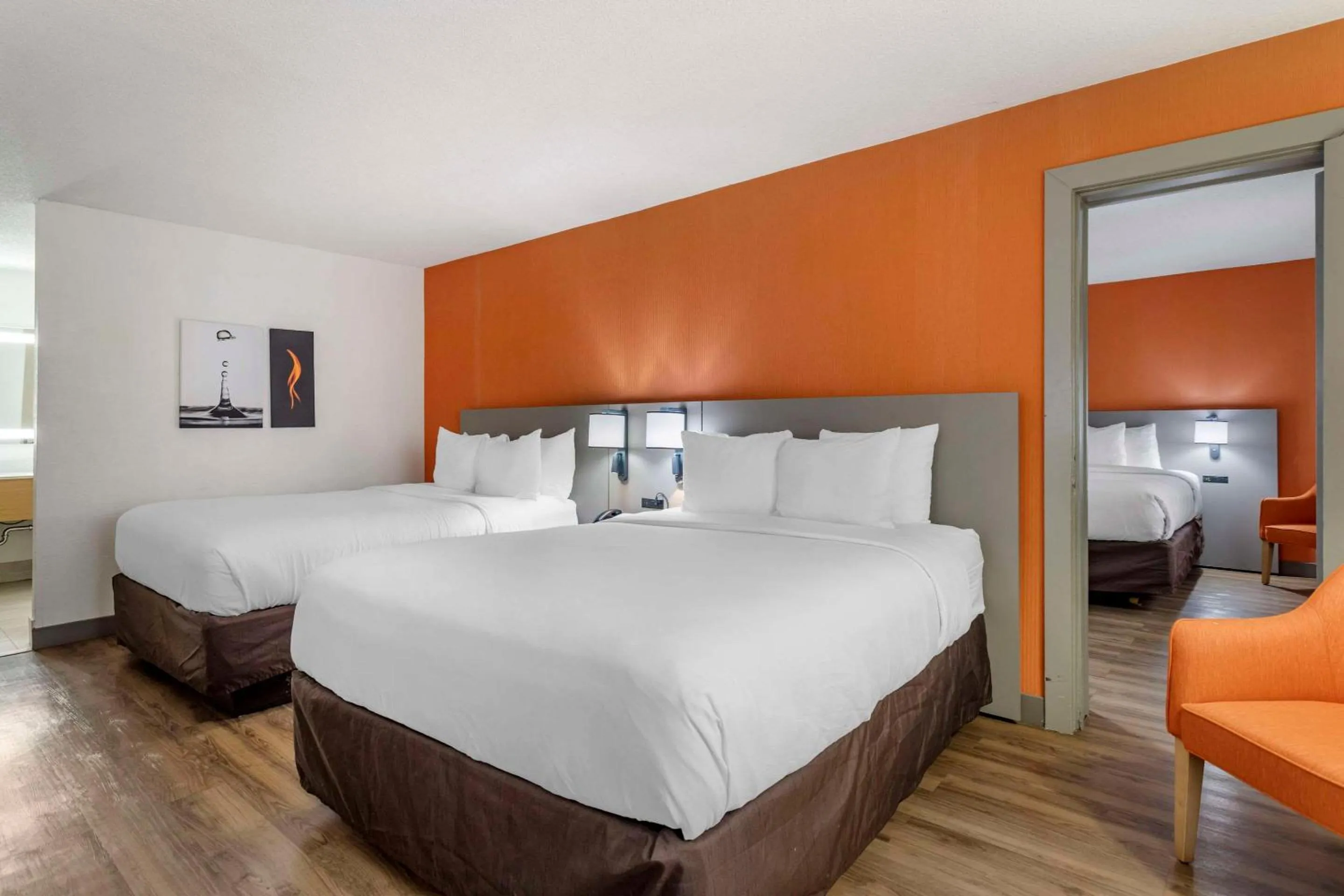 Bedroom, Bed in Comfort Inn & Suites Nashville Downtown - Stadium