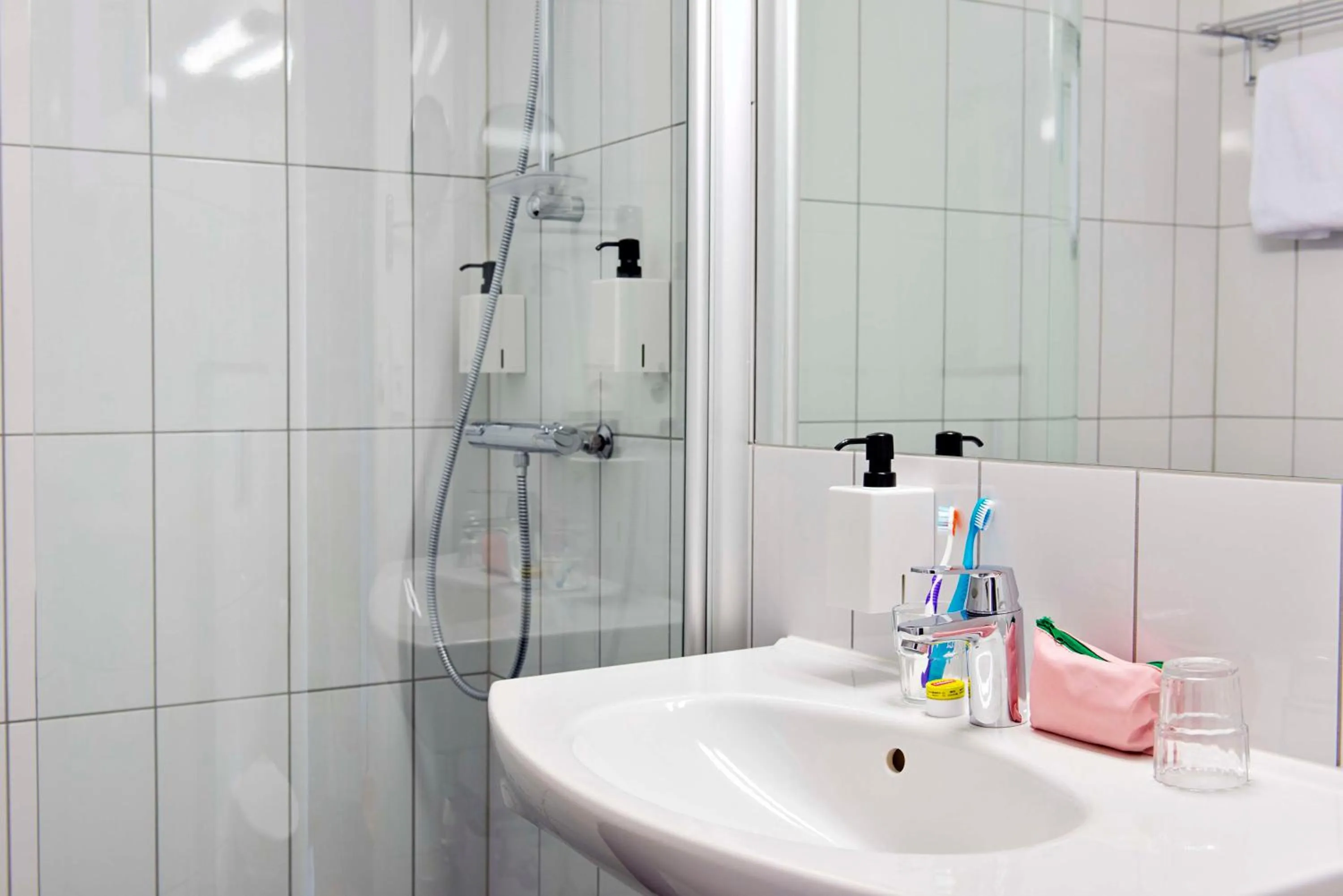 Bathroom in Scandic Södertälje