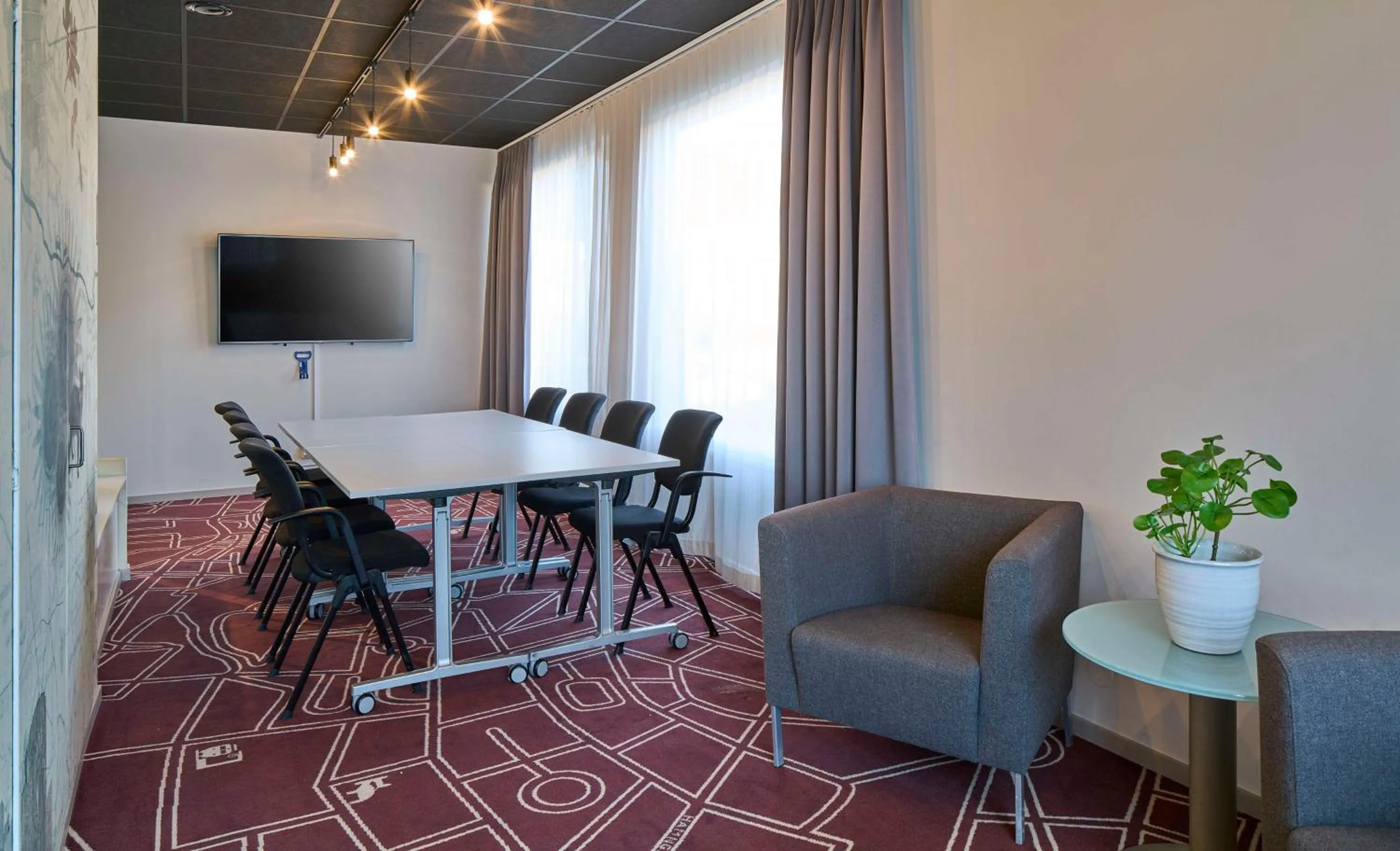 Meeting/conference room in Scandic Södertälje