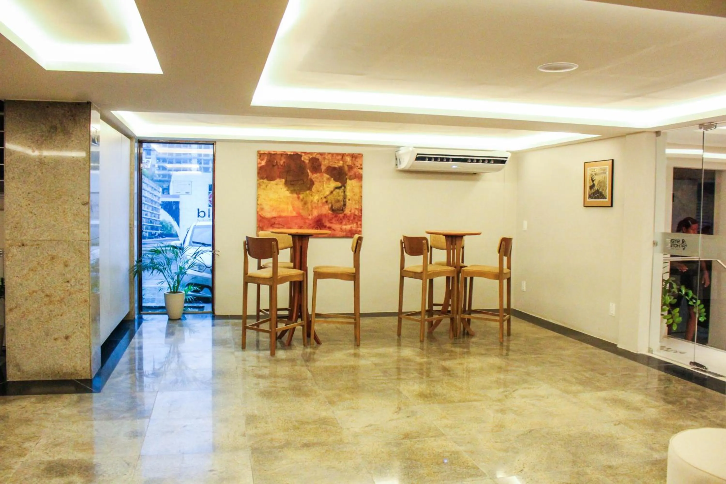 Lobby or reception in Smart Hotel João Pessoa