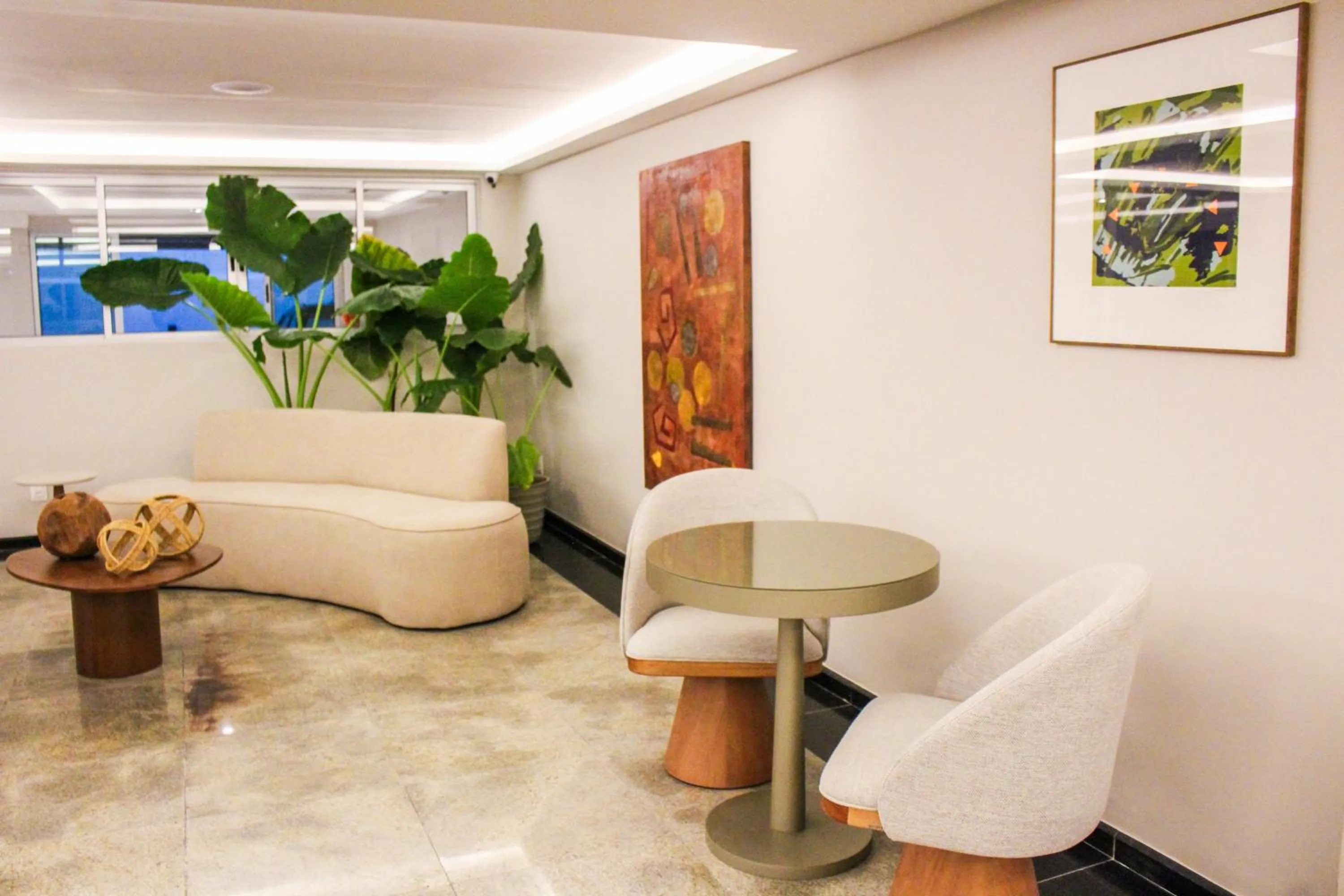 Lobby or reception in Smart Hotel João Pessoa