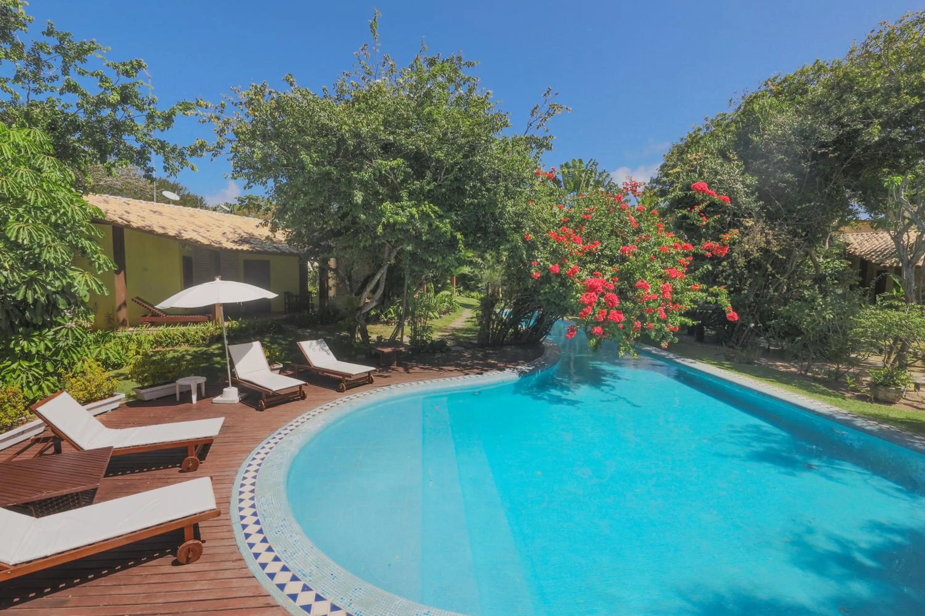 Pool view in Brasil Tropical Village