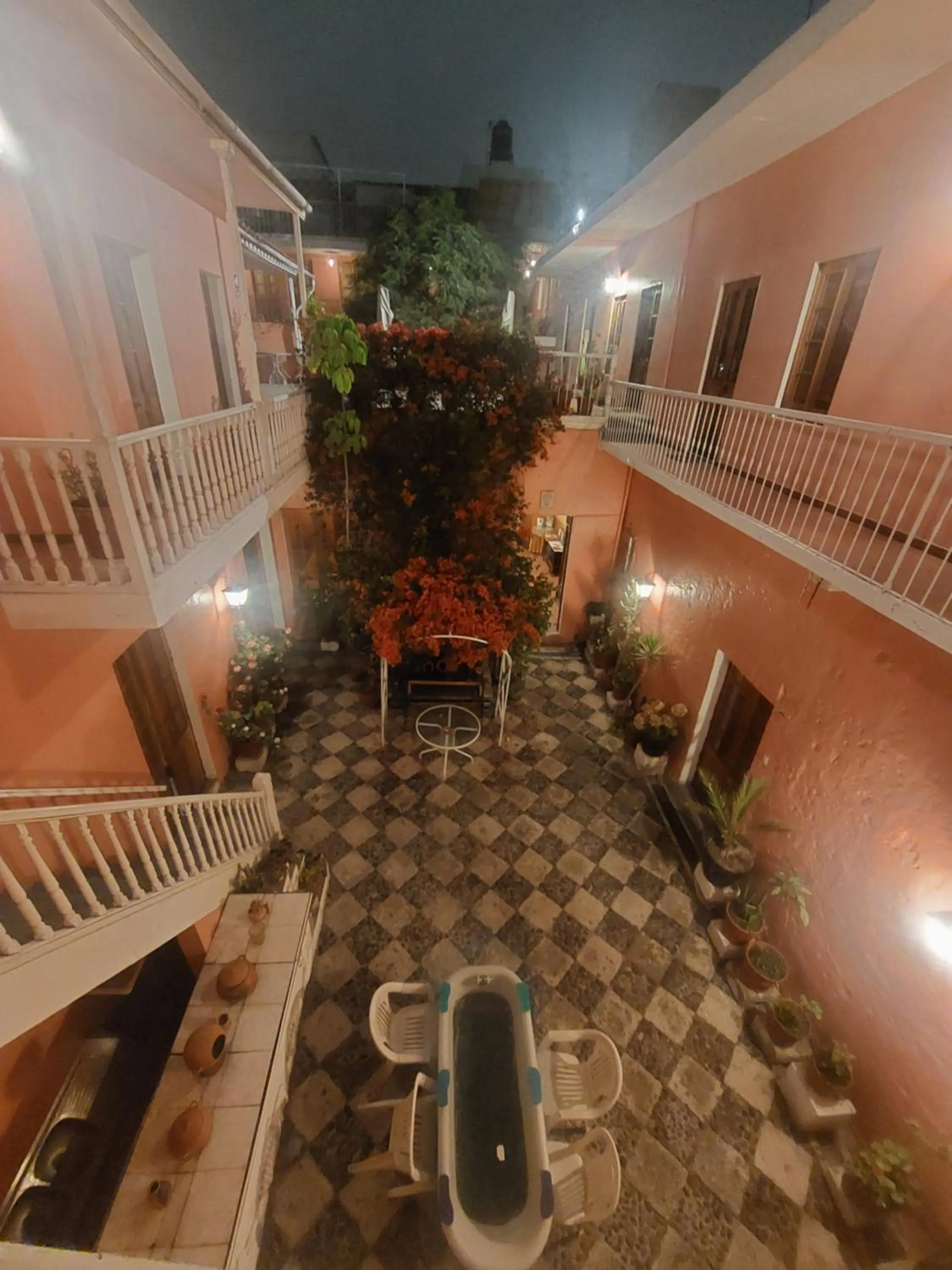 Patio in Posada Nueva España