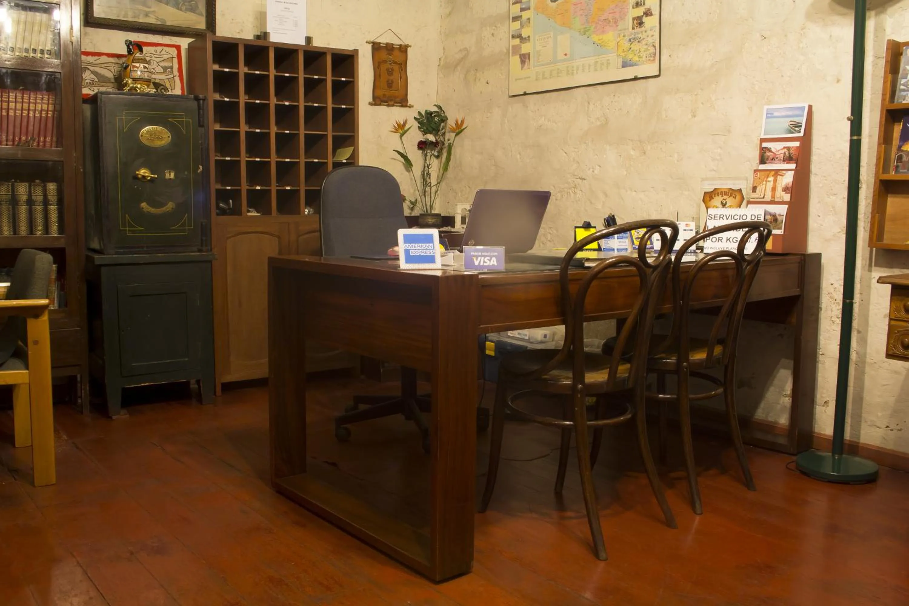 Lobby or reception in Posada Nueva España