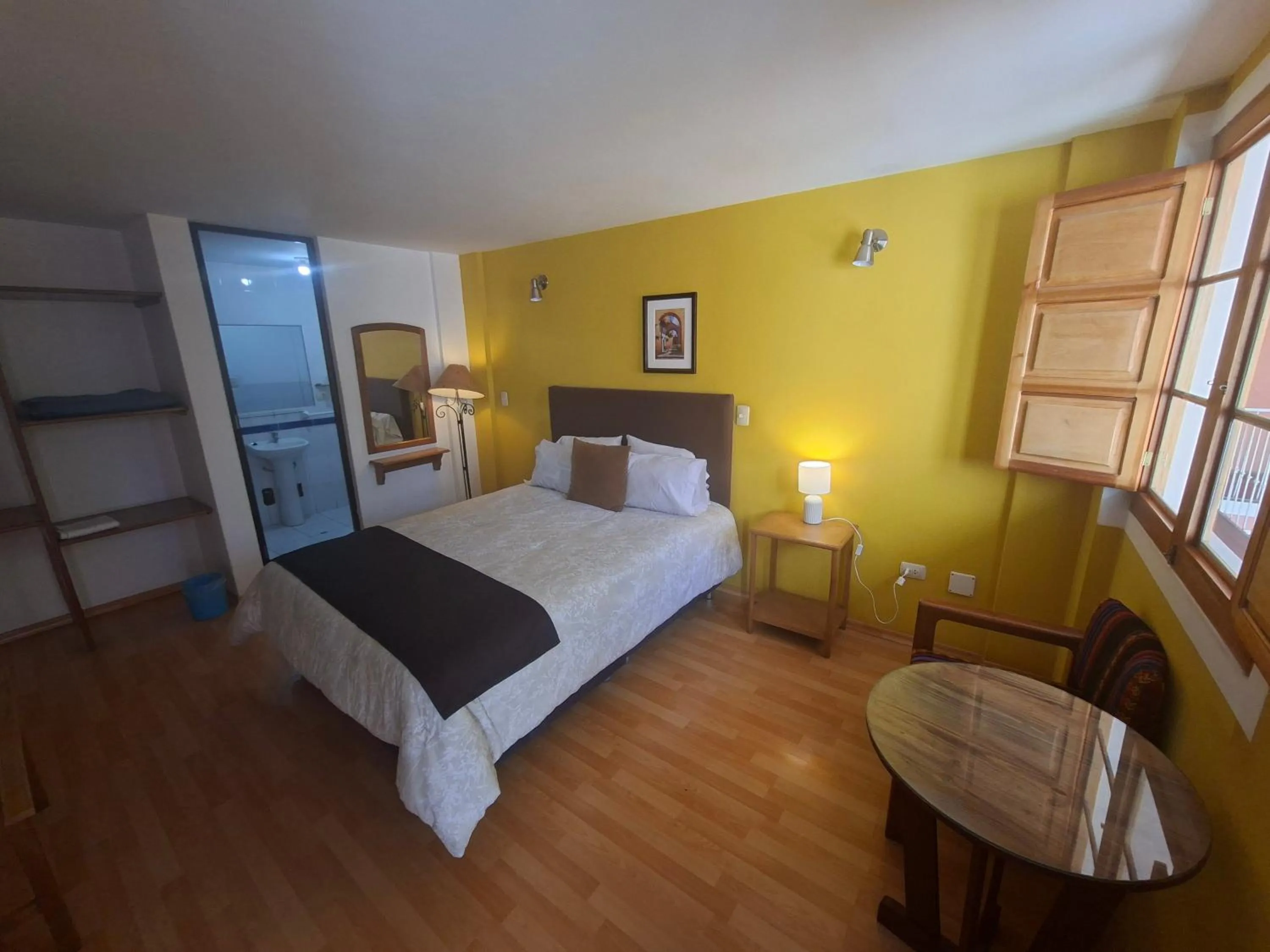 Bed in Posada Nueva España