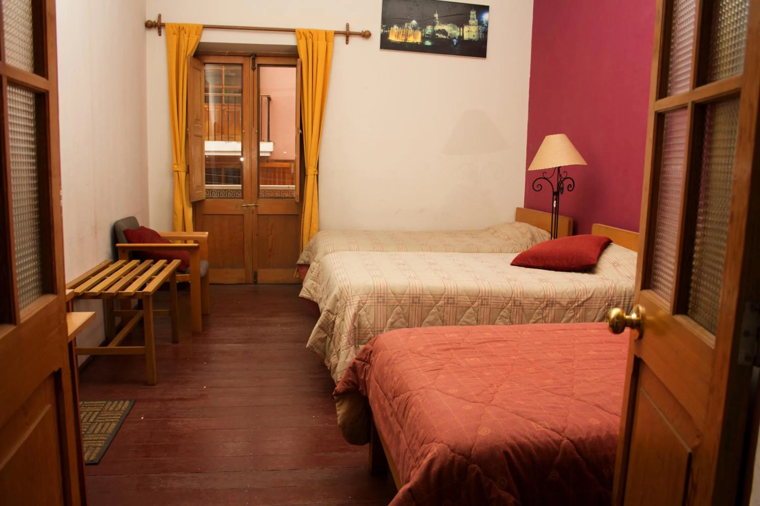 Bed in Posada Nueva España