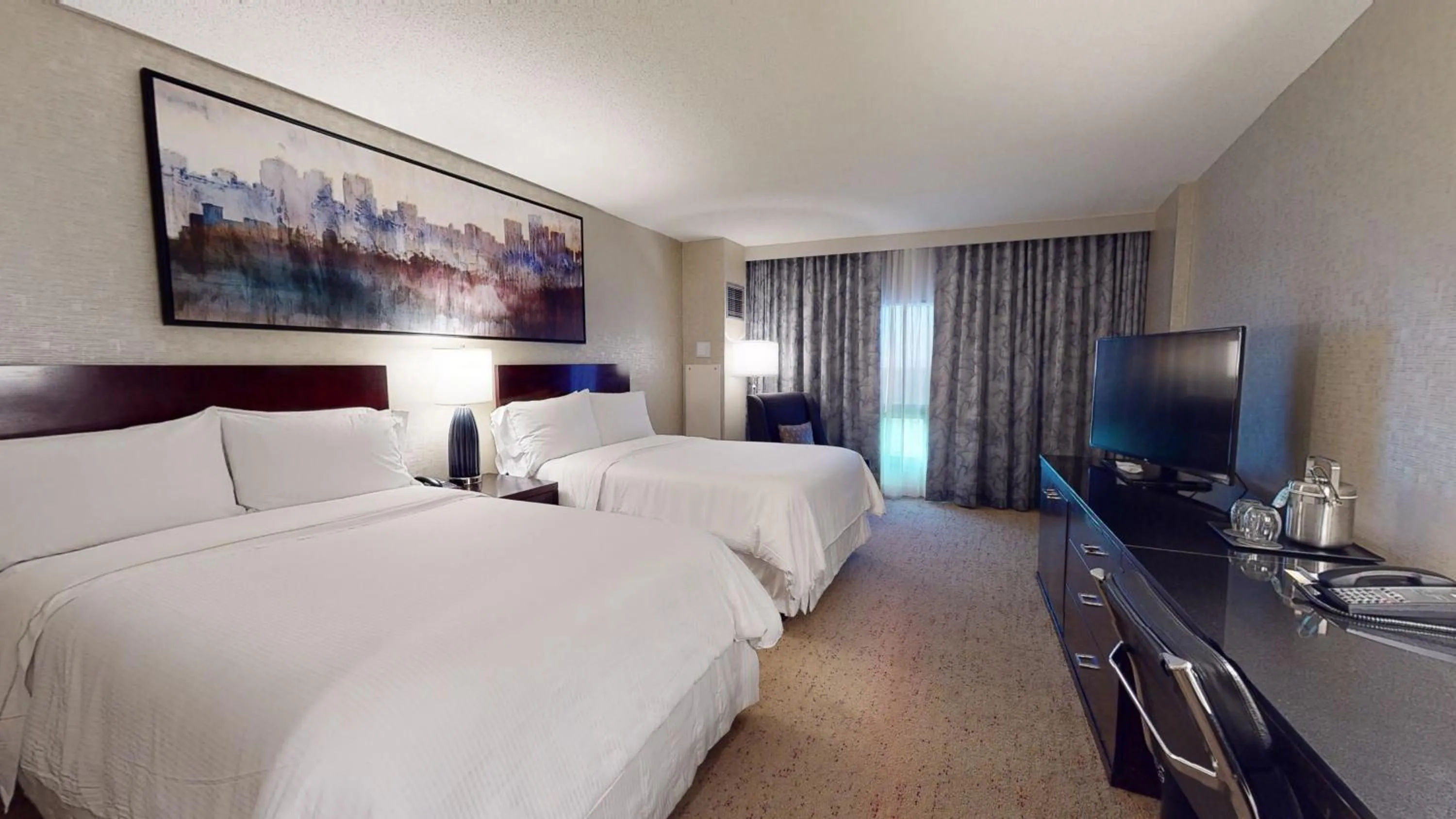 Bed in The Westin Southfield Detroit