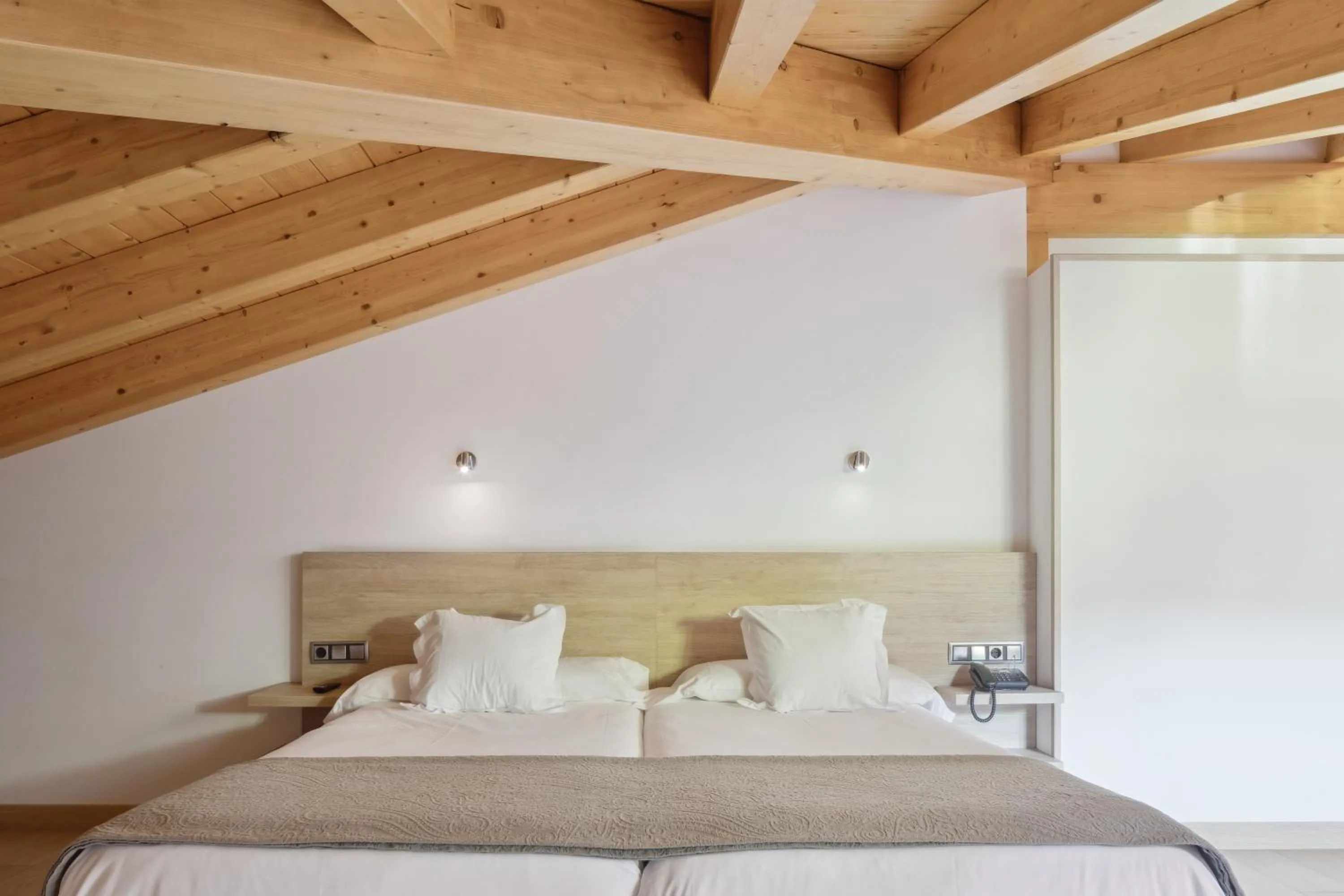 Bed in Hotel Venta de Etxalar