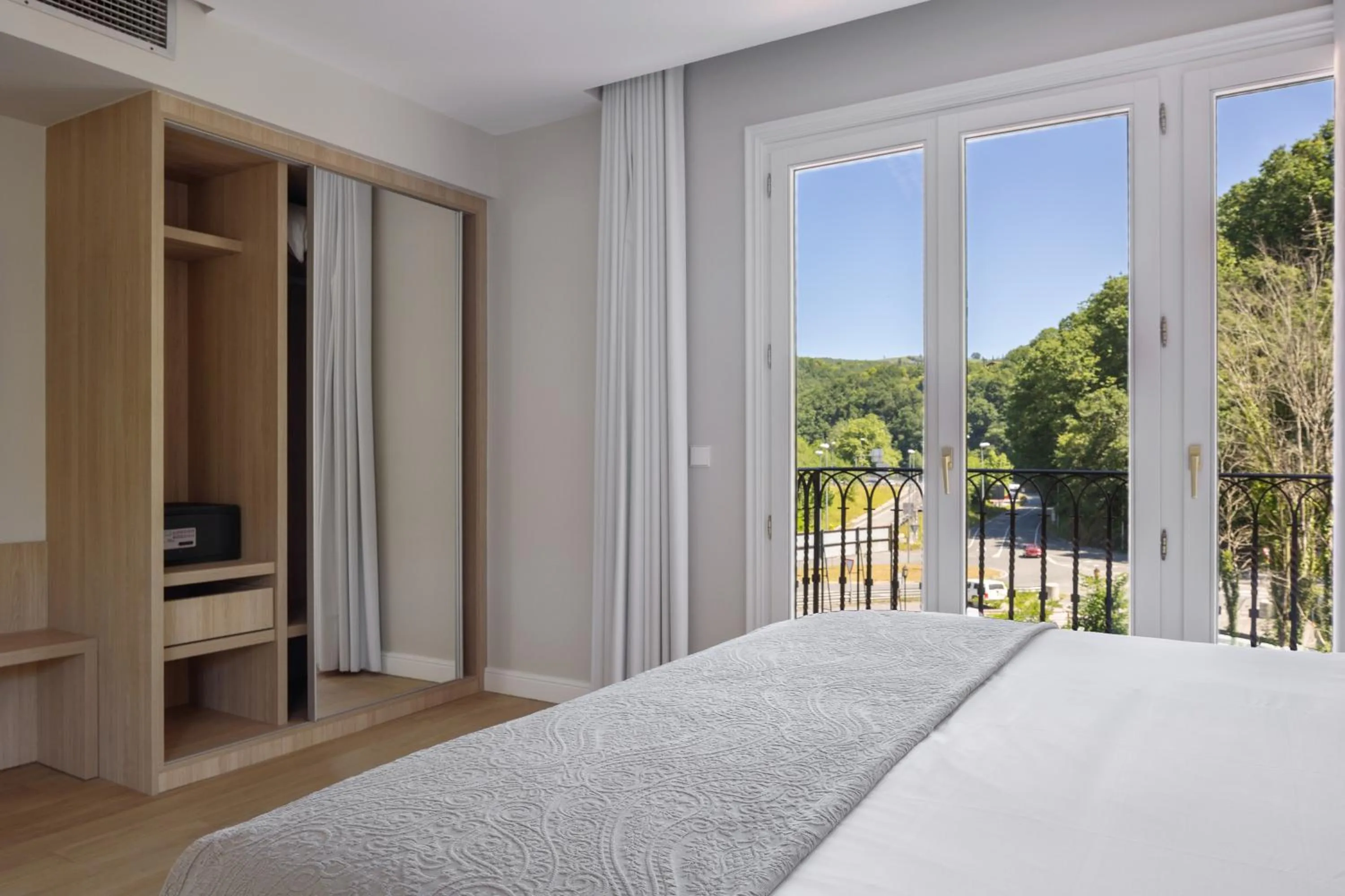 Bed in Hotel Venta de Etxalar