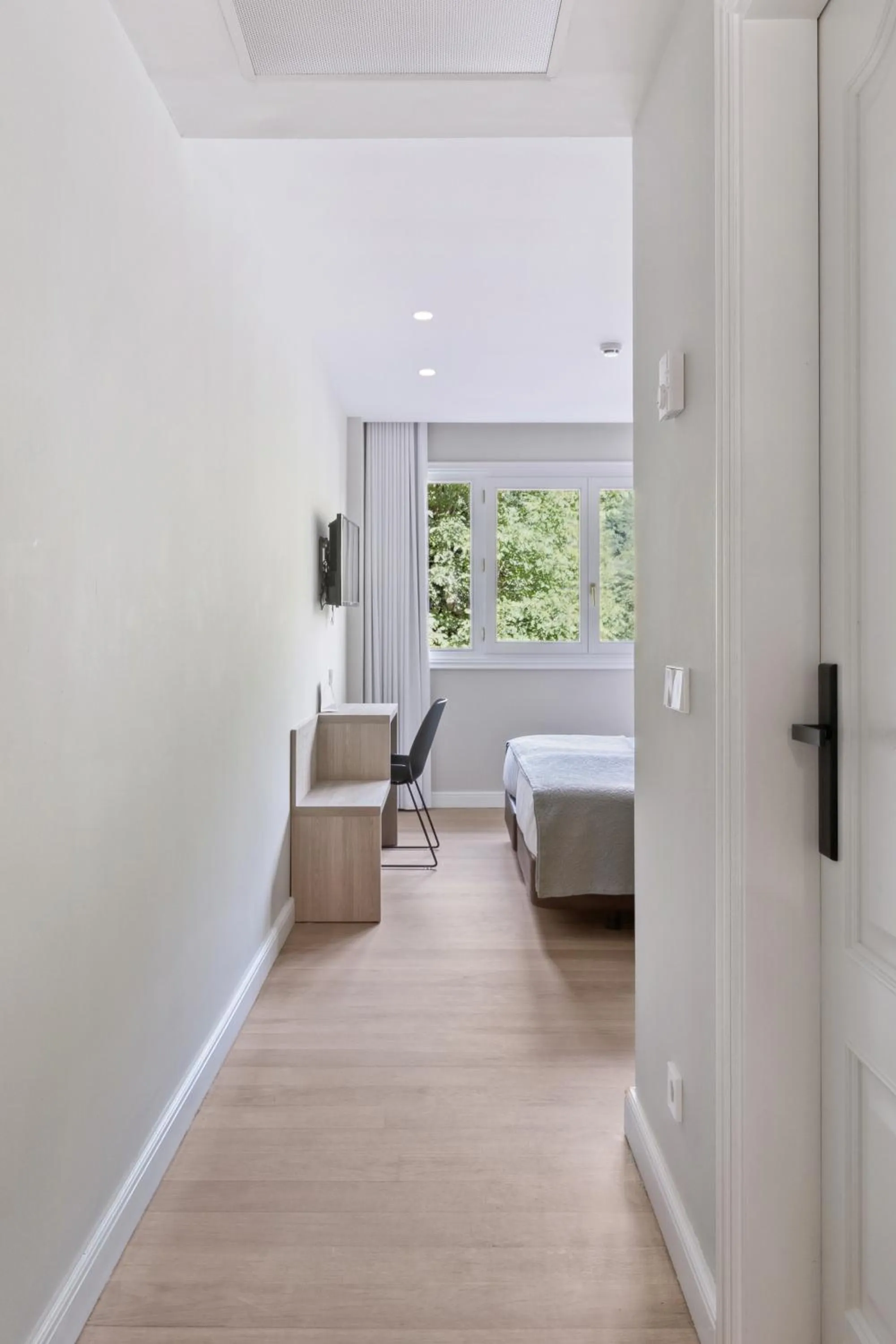 Bed in Hotel Venta de Etxalar