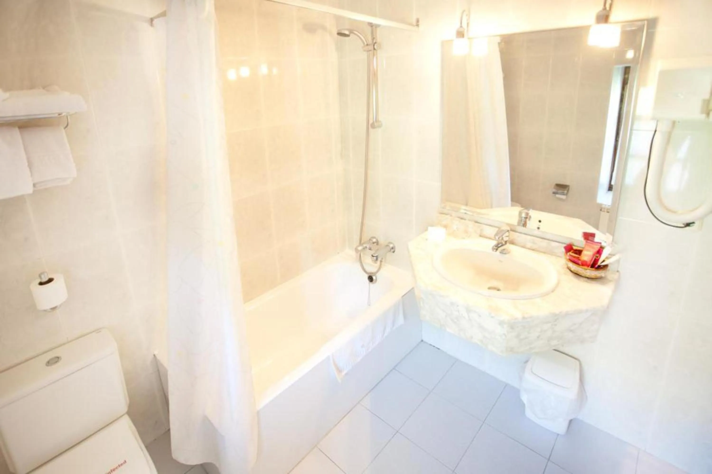 Bathroom in Hotel Venta de Etxalar