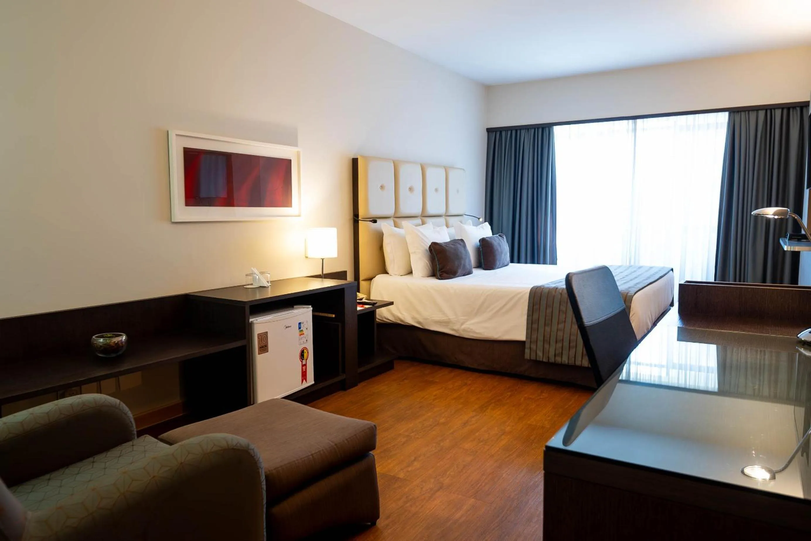 Bed in Sol Alphaville Hotel & Residence