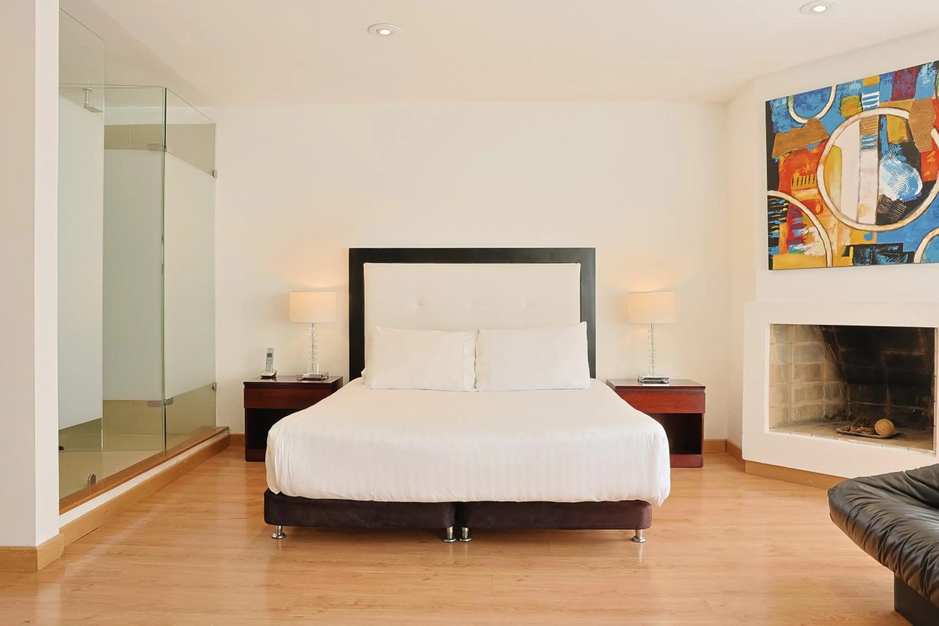 Bed in Hotel Hill House Usaquén