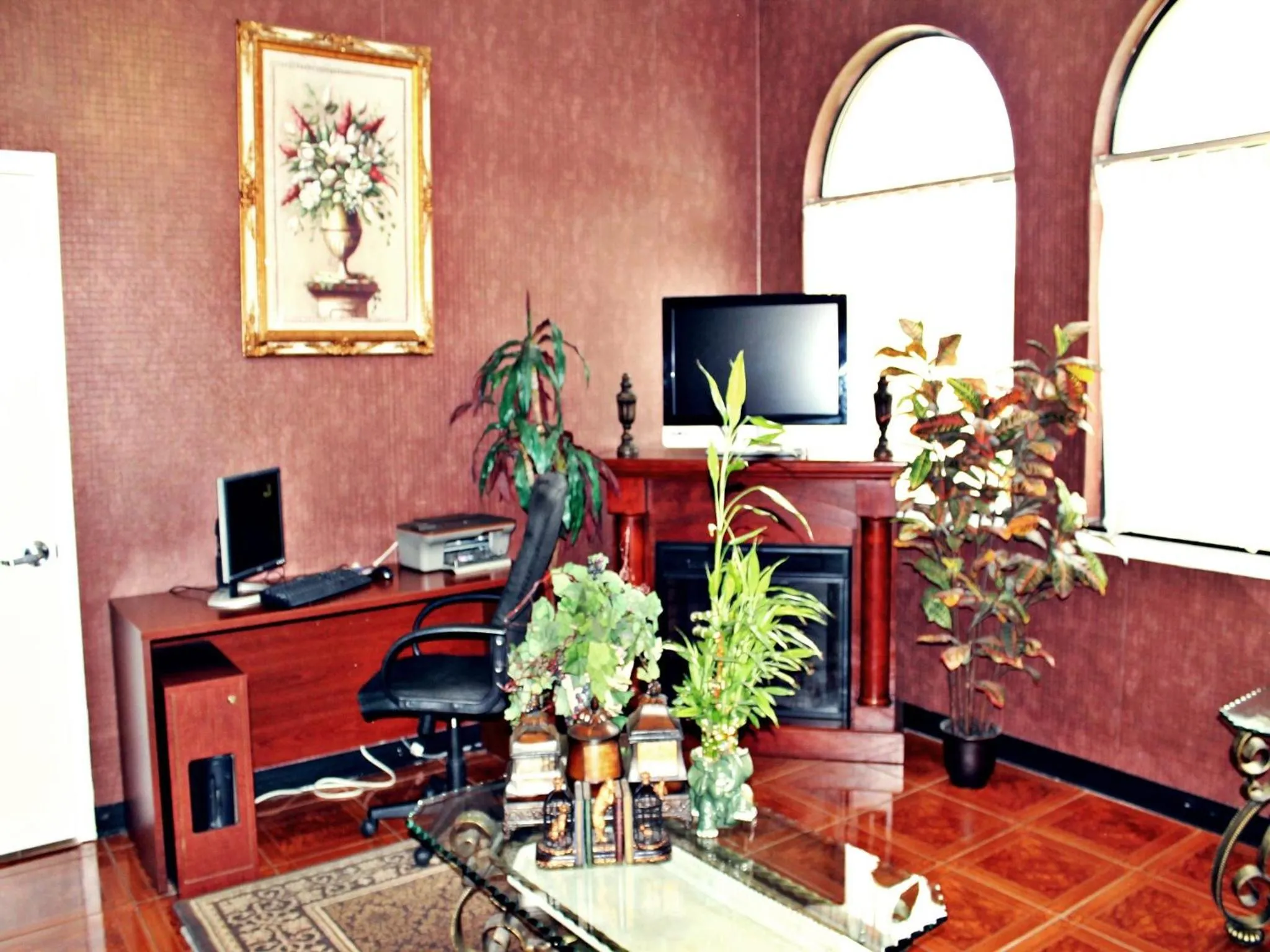 Decorative detail, TV/Entertainment Center in Super 8 by Wyndham San Antonio at I-10