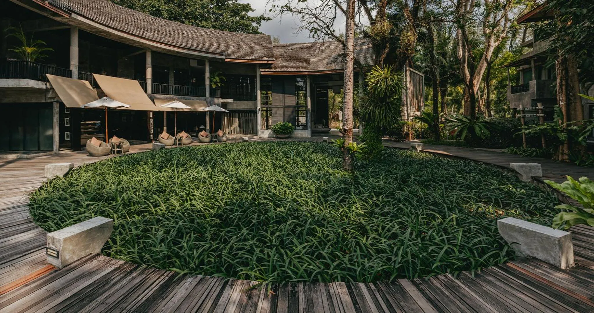 Garden in The Dewa Koh Chang