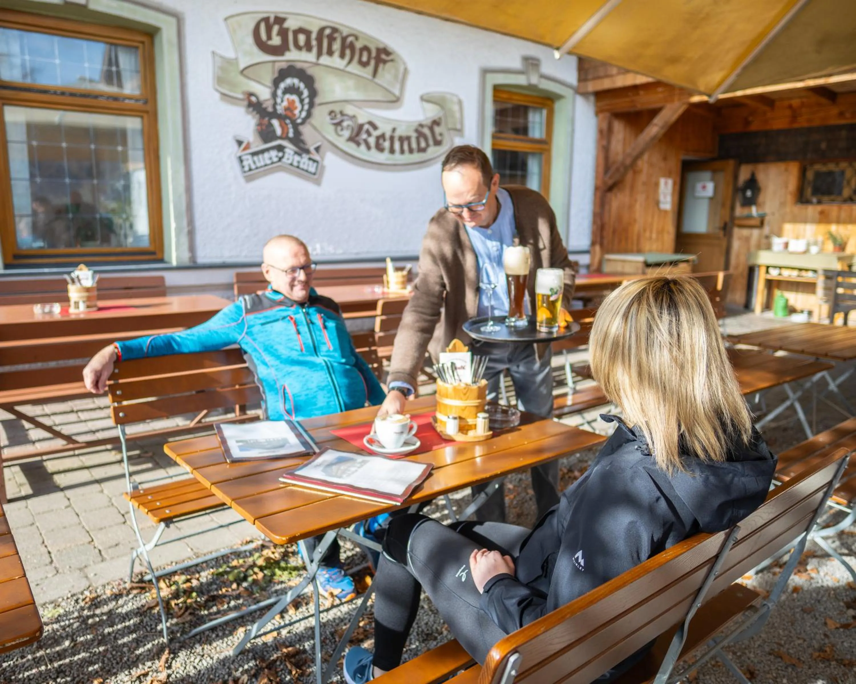 Restaurant/places to eat in Hotel Keindl