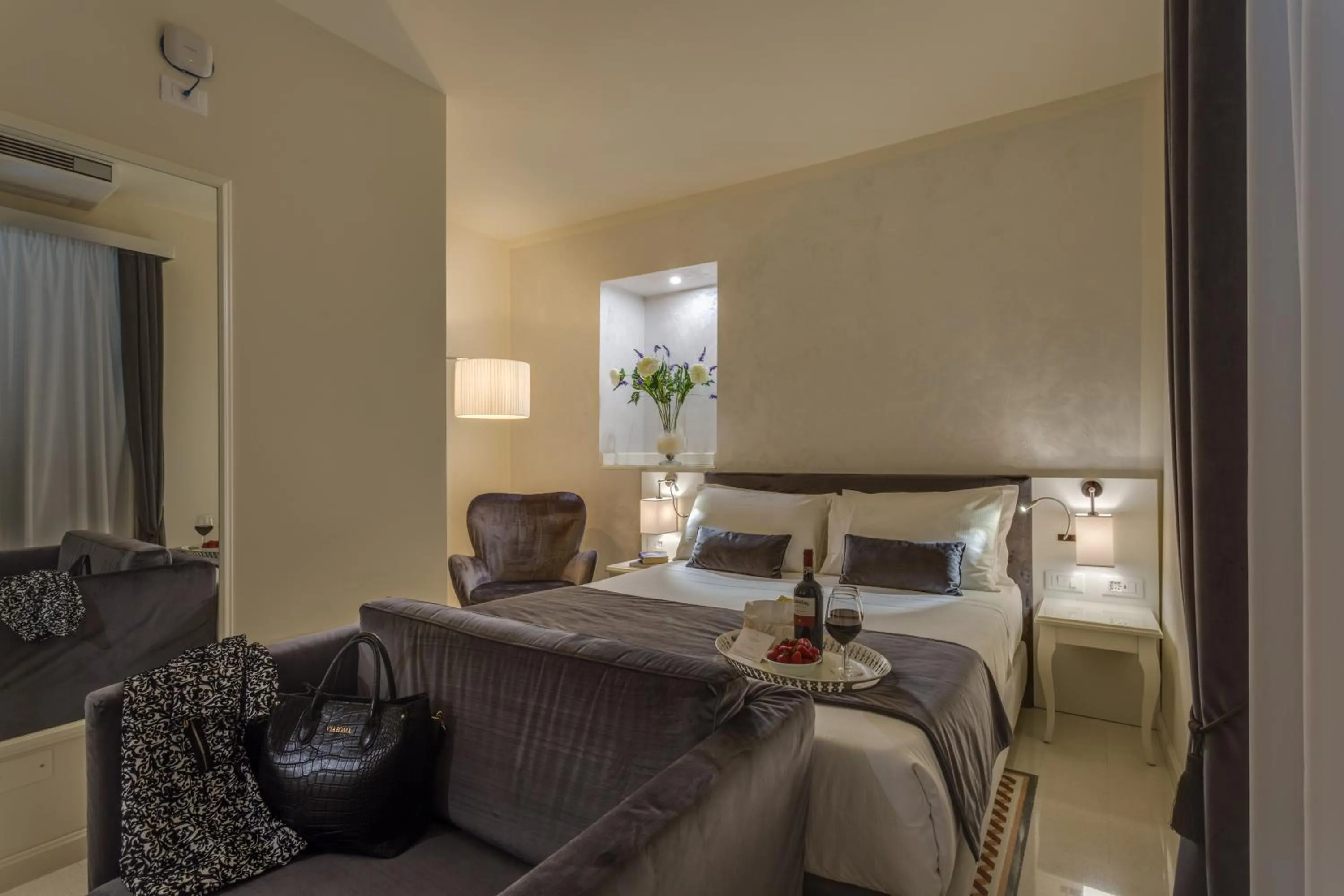 Bedroom, Bed in Battistero Residenza d'Epoca