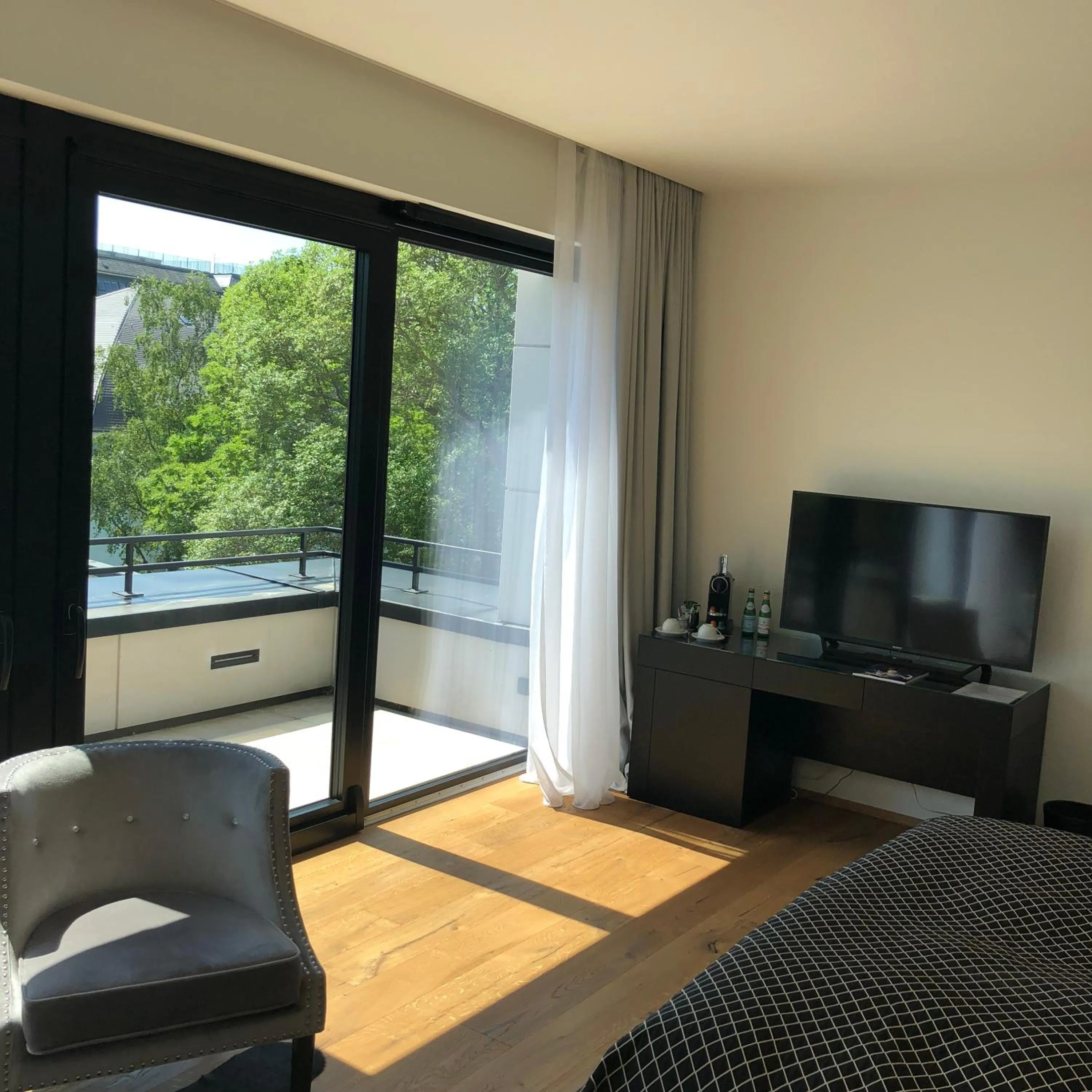 Decorative detail, Bed in Voss Villa