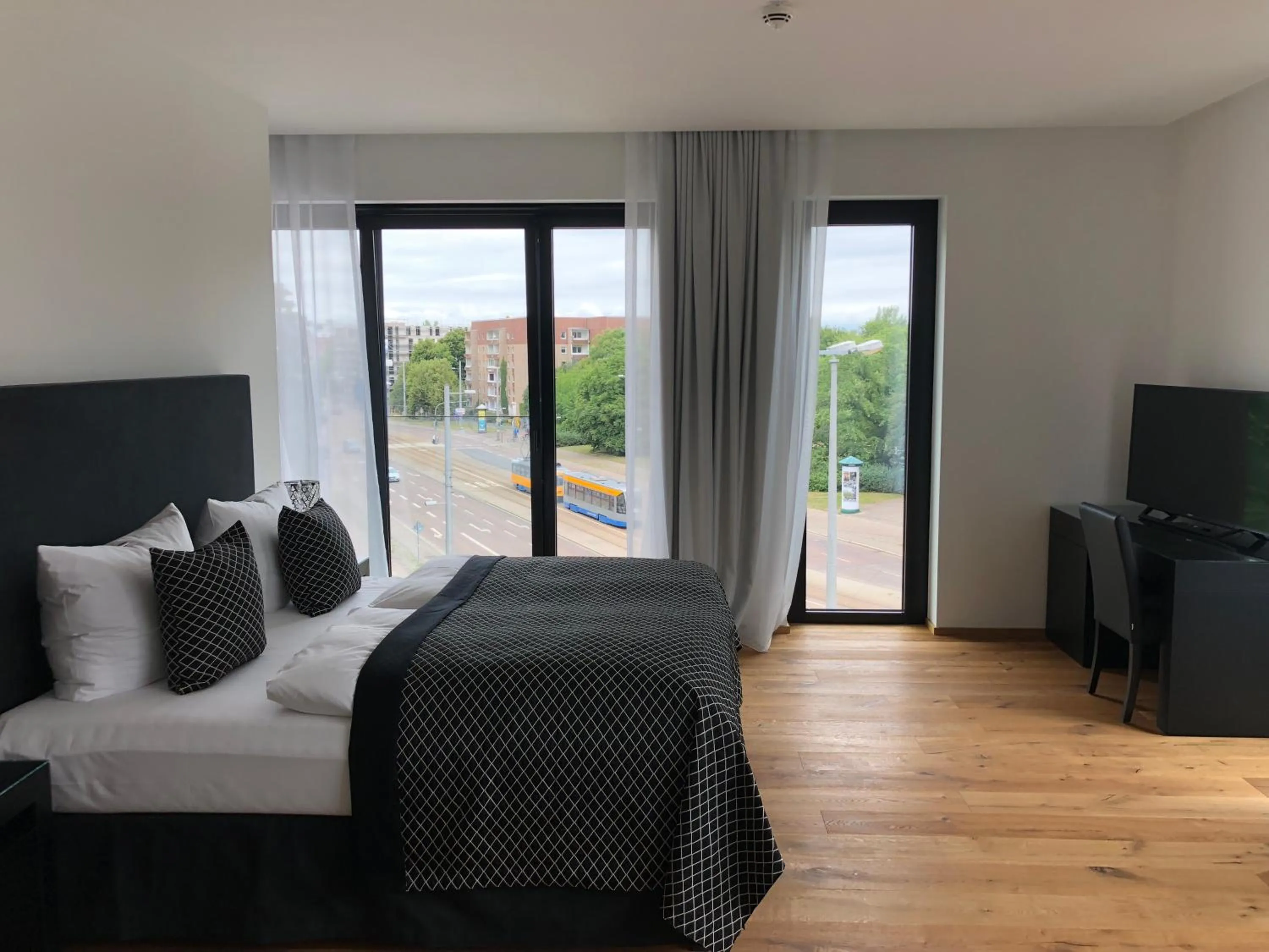 Photo of the whole room, Bed in Voss Villa