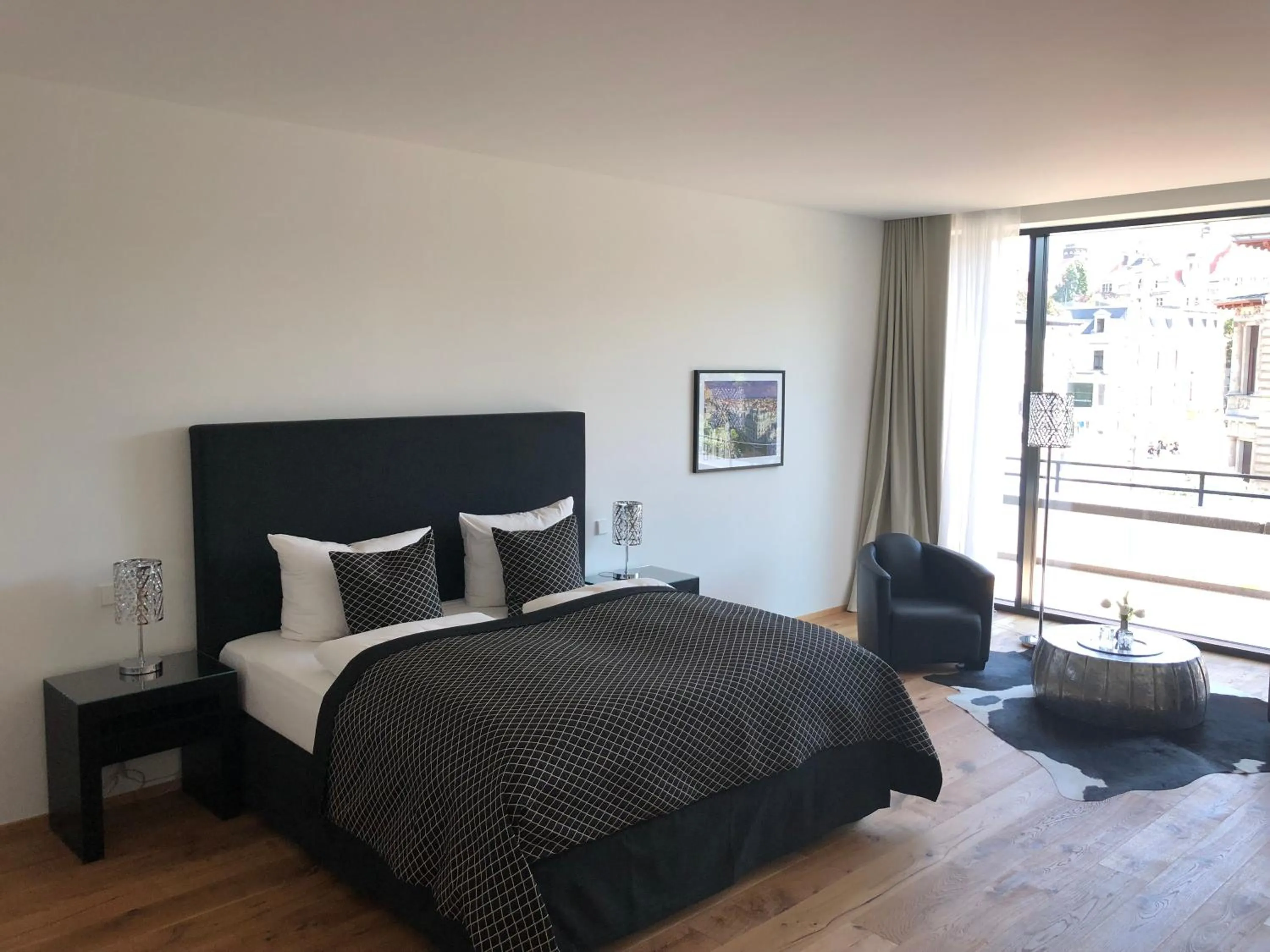 Photo of the whole room, Bed in Voss Villa