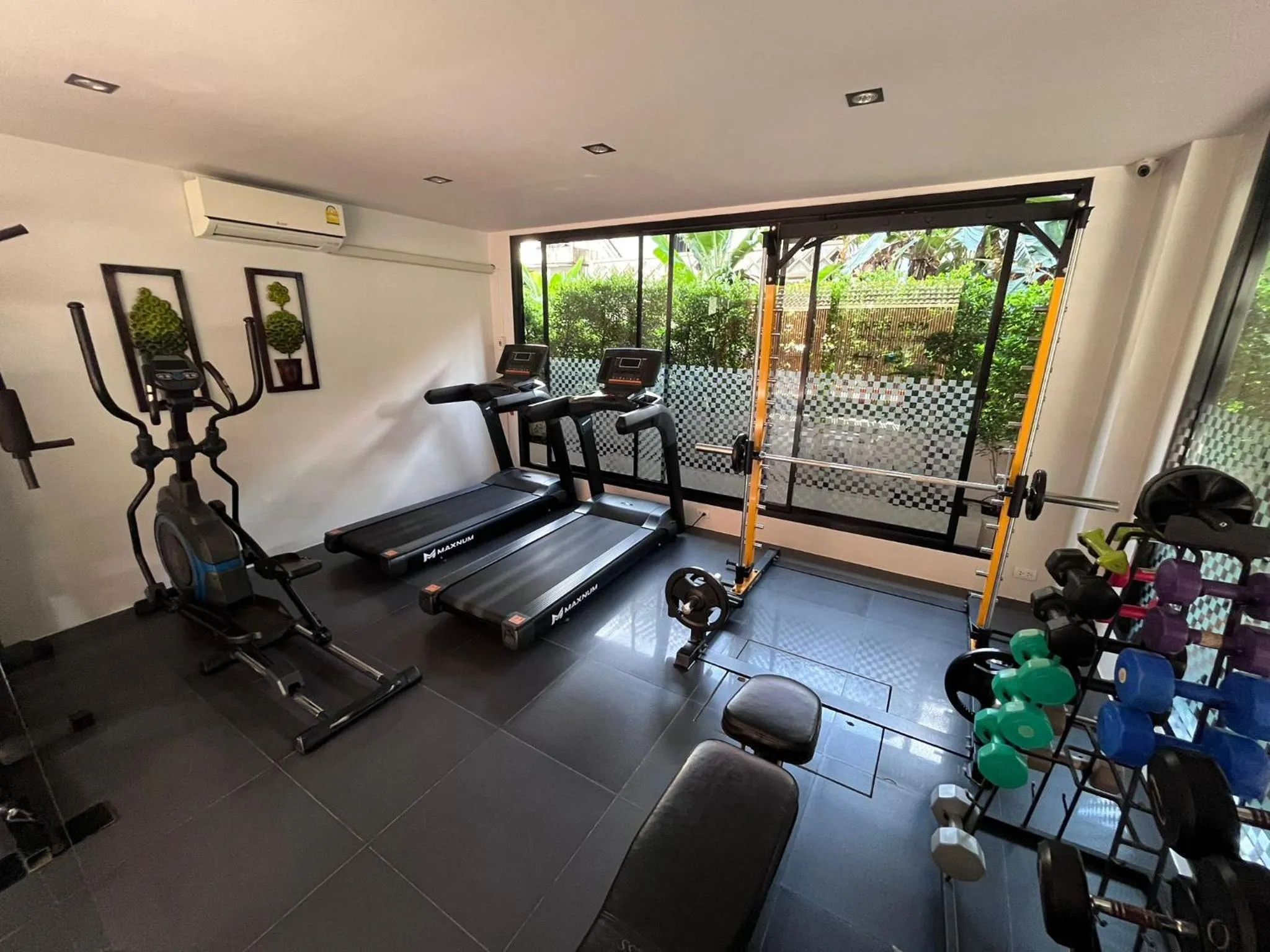 Fitness centre/facilities in West Key Kamala Apartment