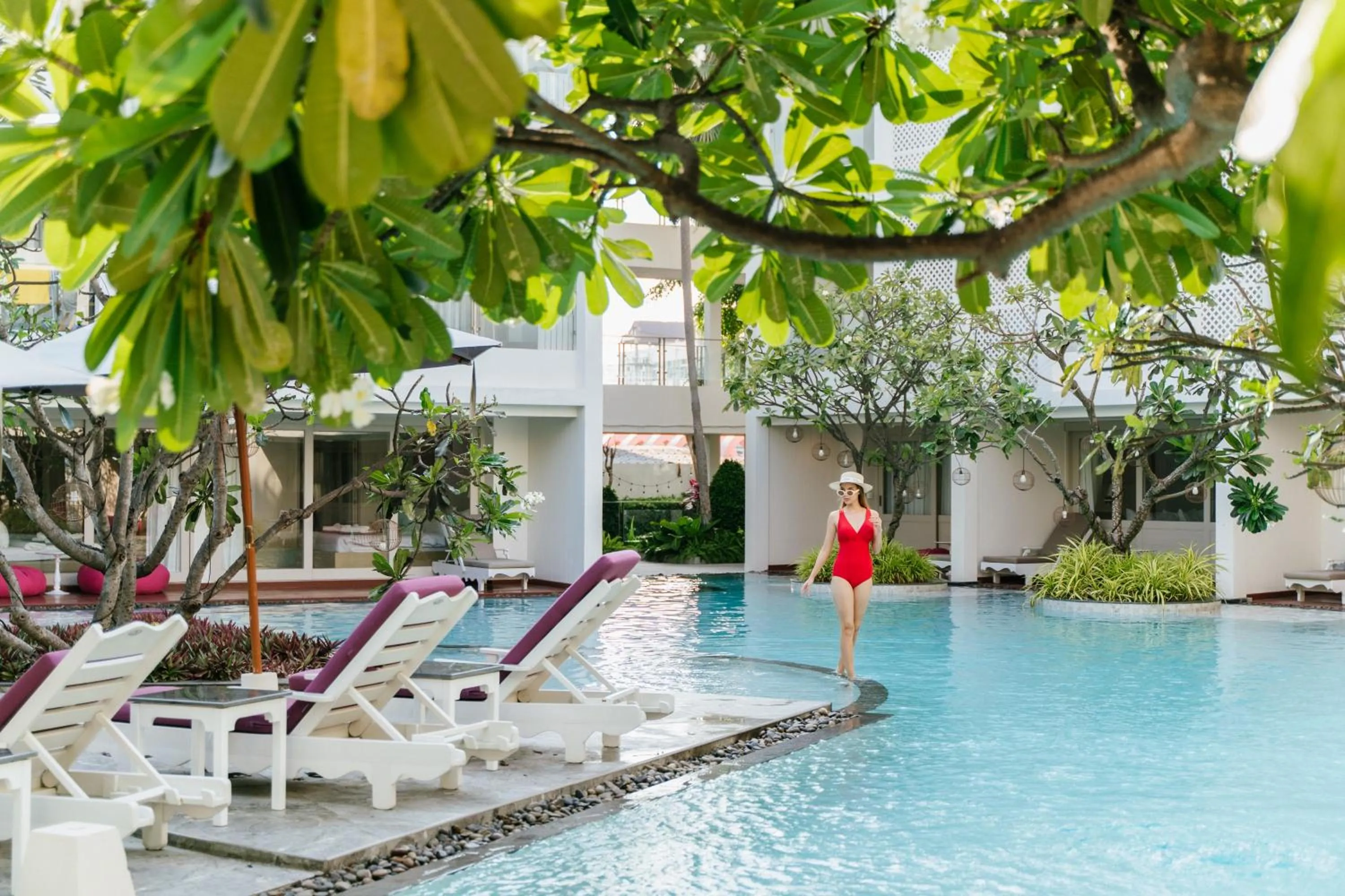 Pool view in The Sea Cret Hua Hin