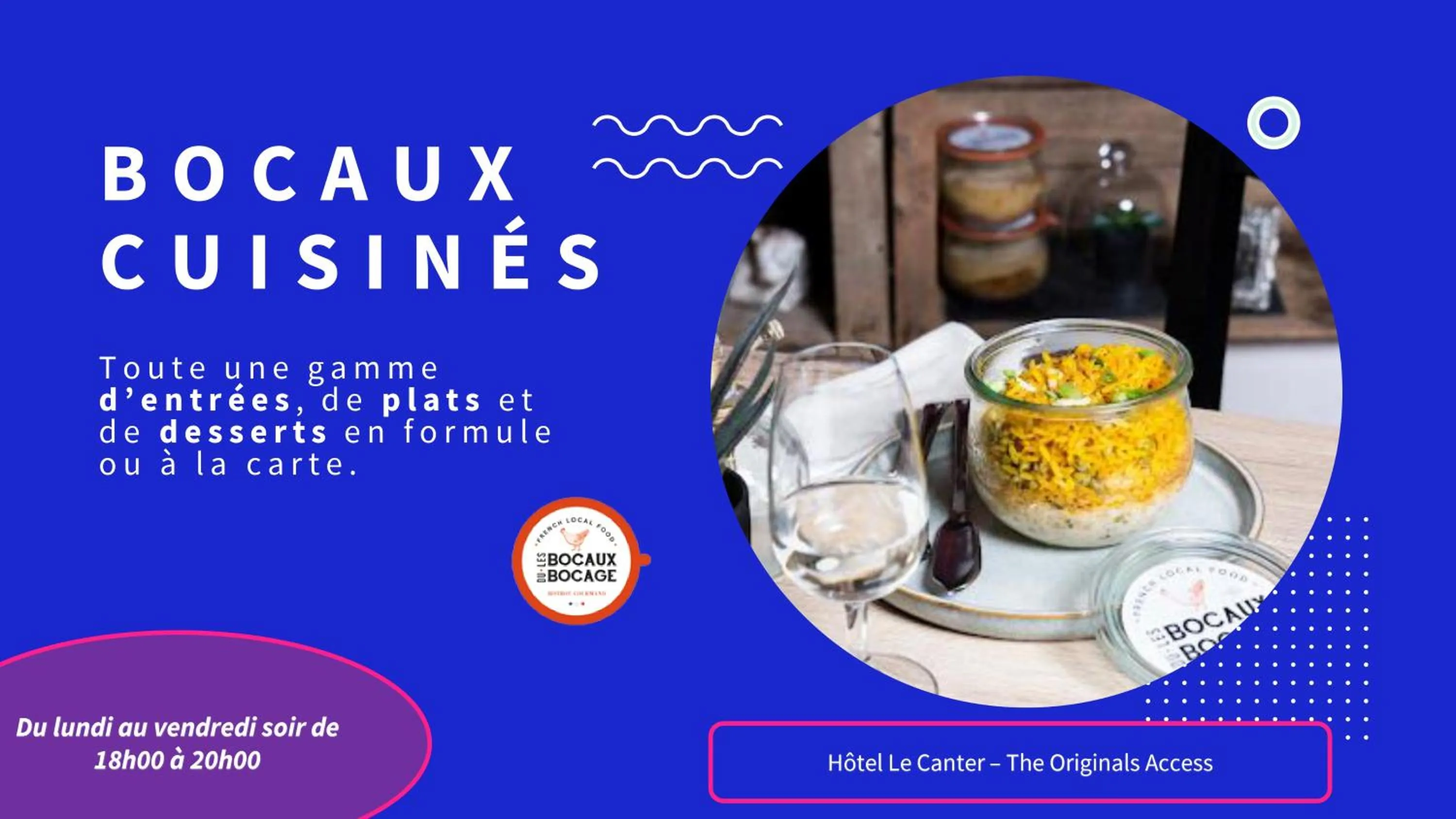 Restaurant/places to eat in The Originals Access, Hotel Le Canter Saumur
