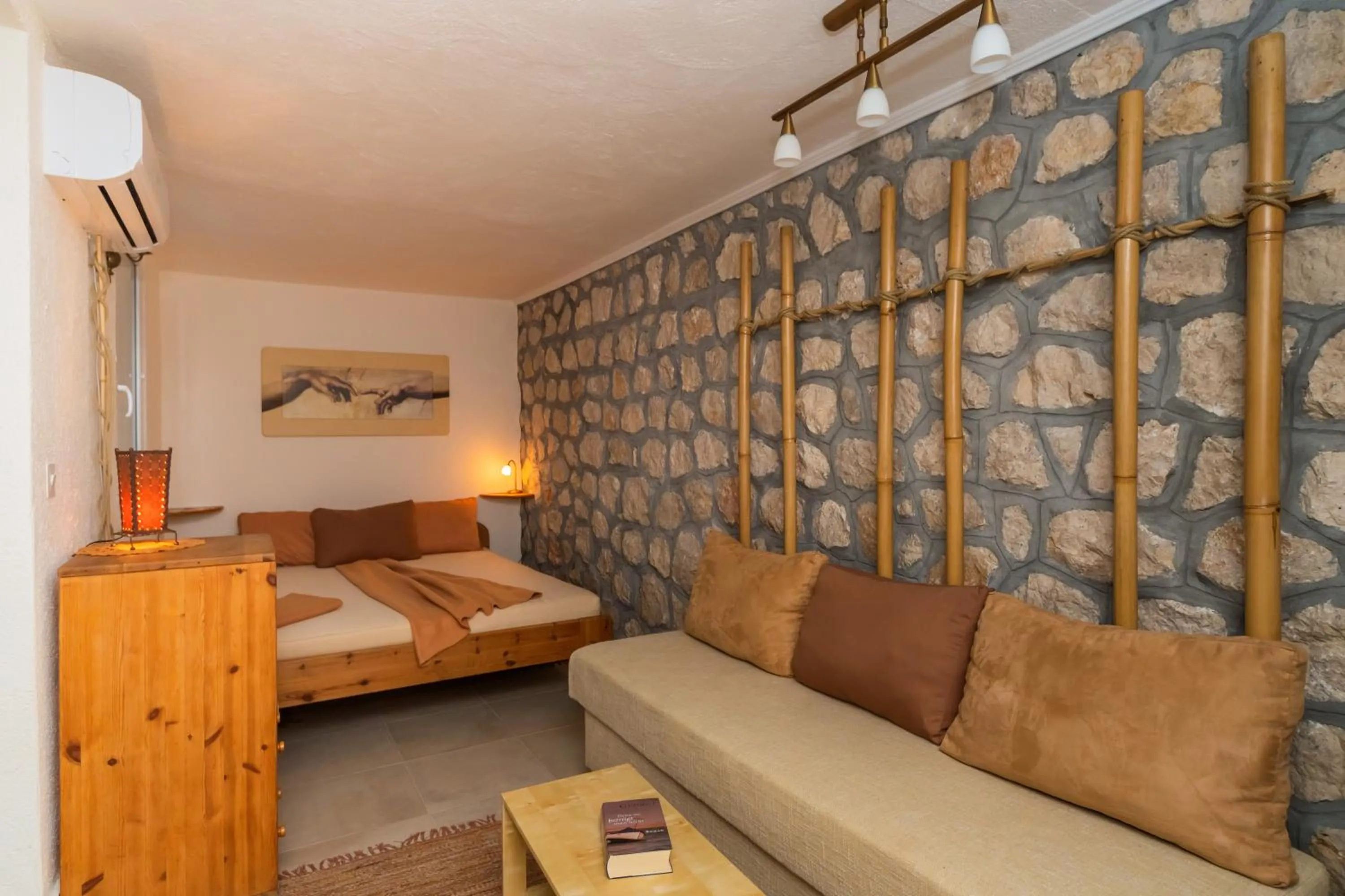 TV and multimedia, Bed in Apartments Mirian