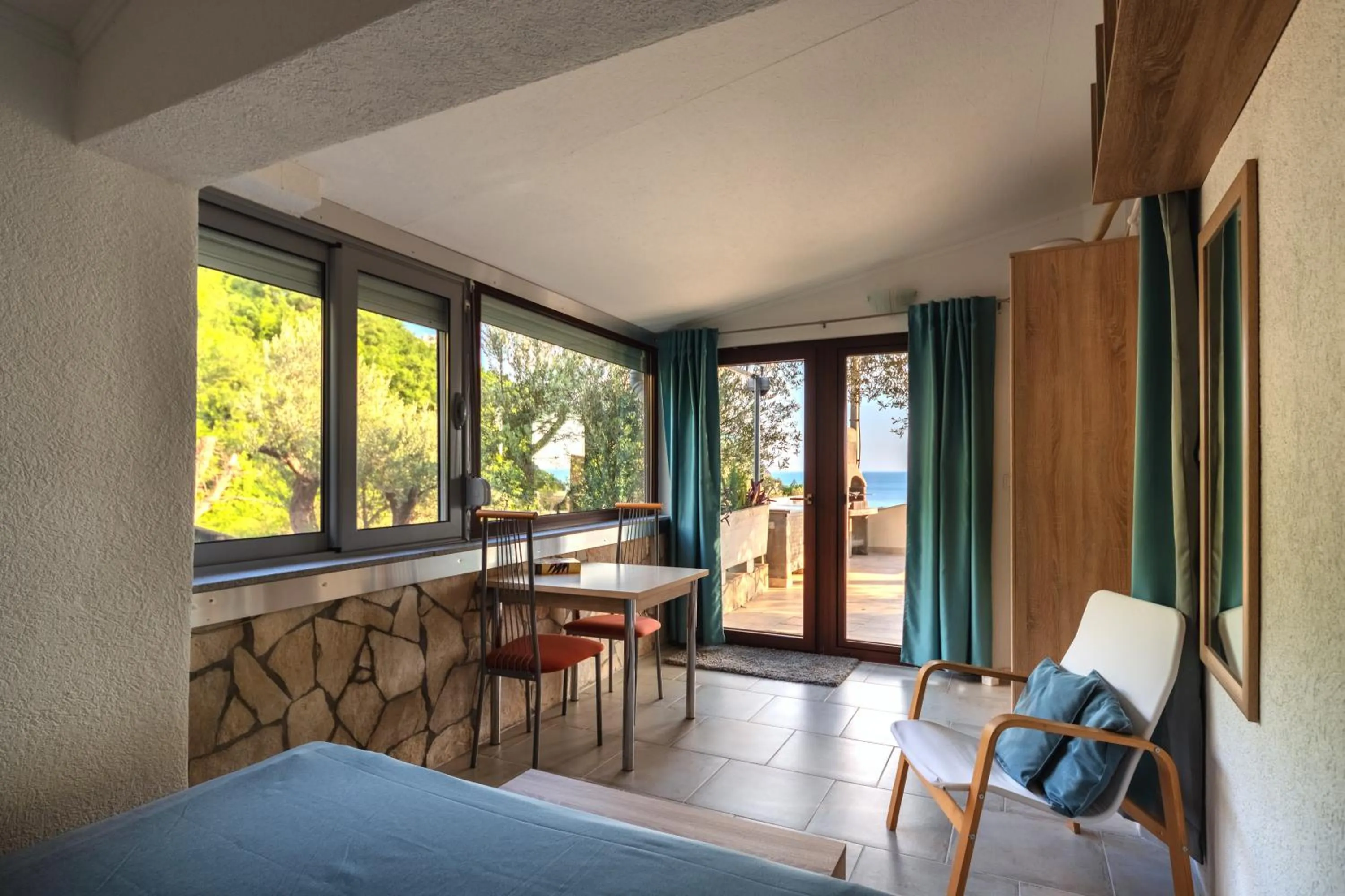 Bed in Apartments Mirian