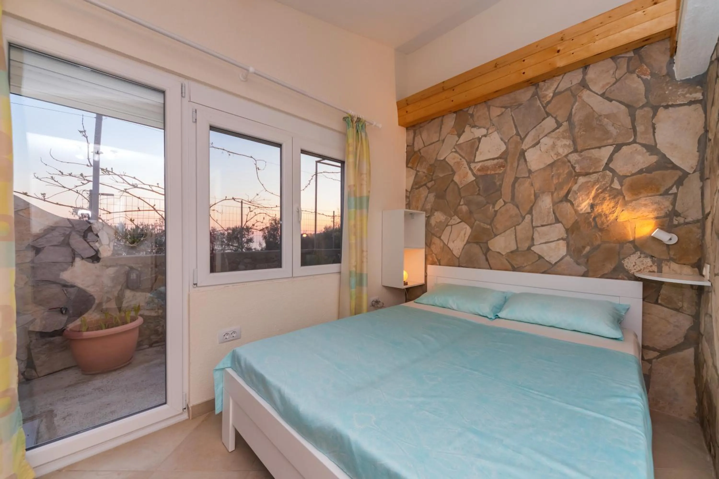 Bed in Apartments Mirian