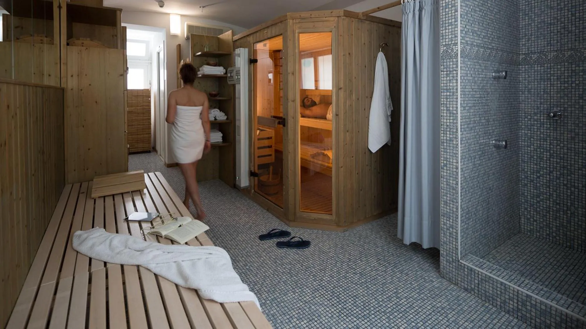 Sauna in Hotel Astro