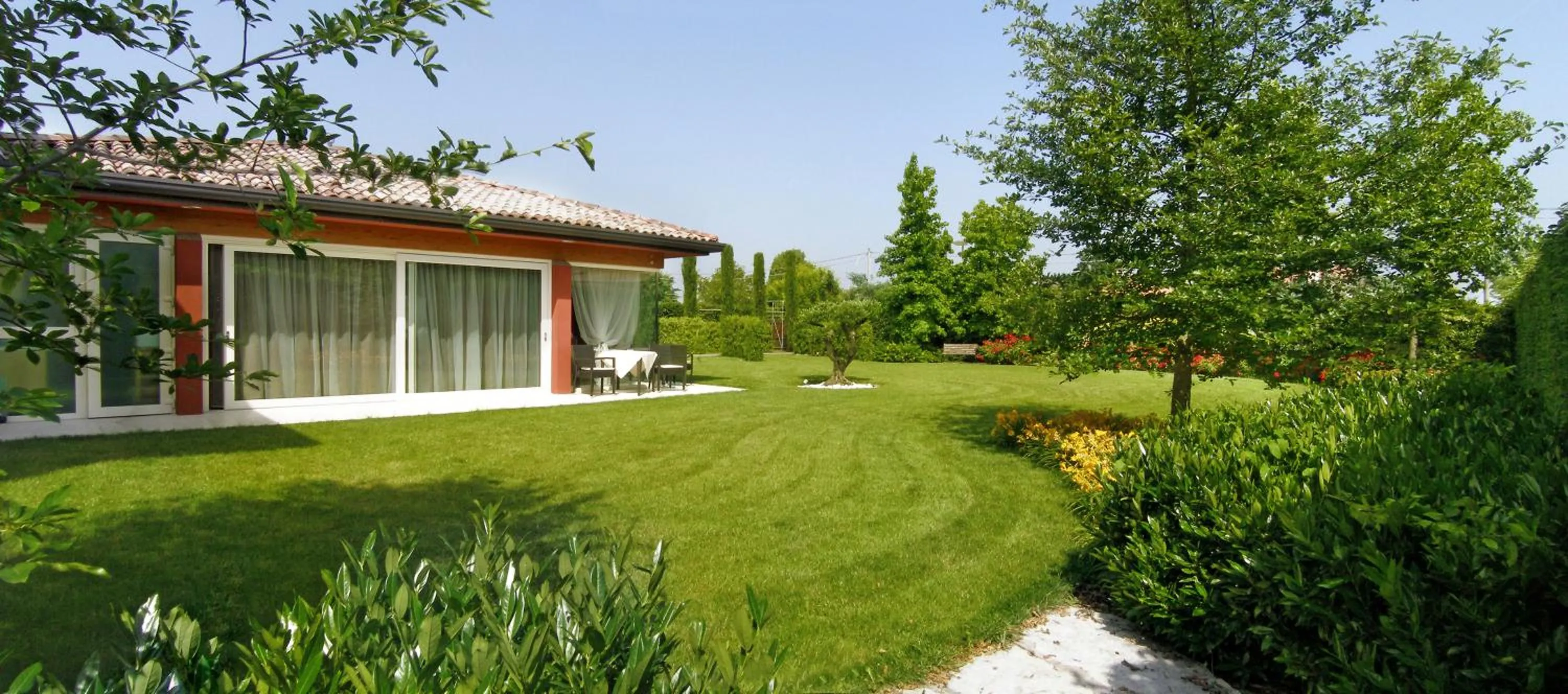 Garden in Relais Villa Annamaria Bed end Breakfast