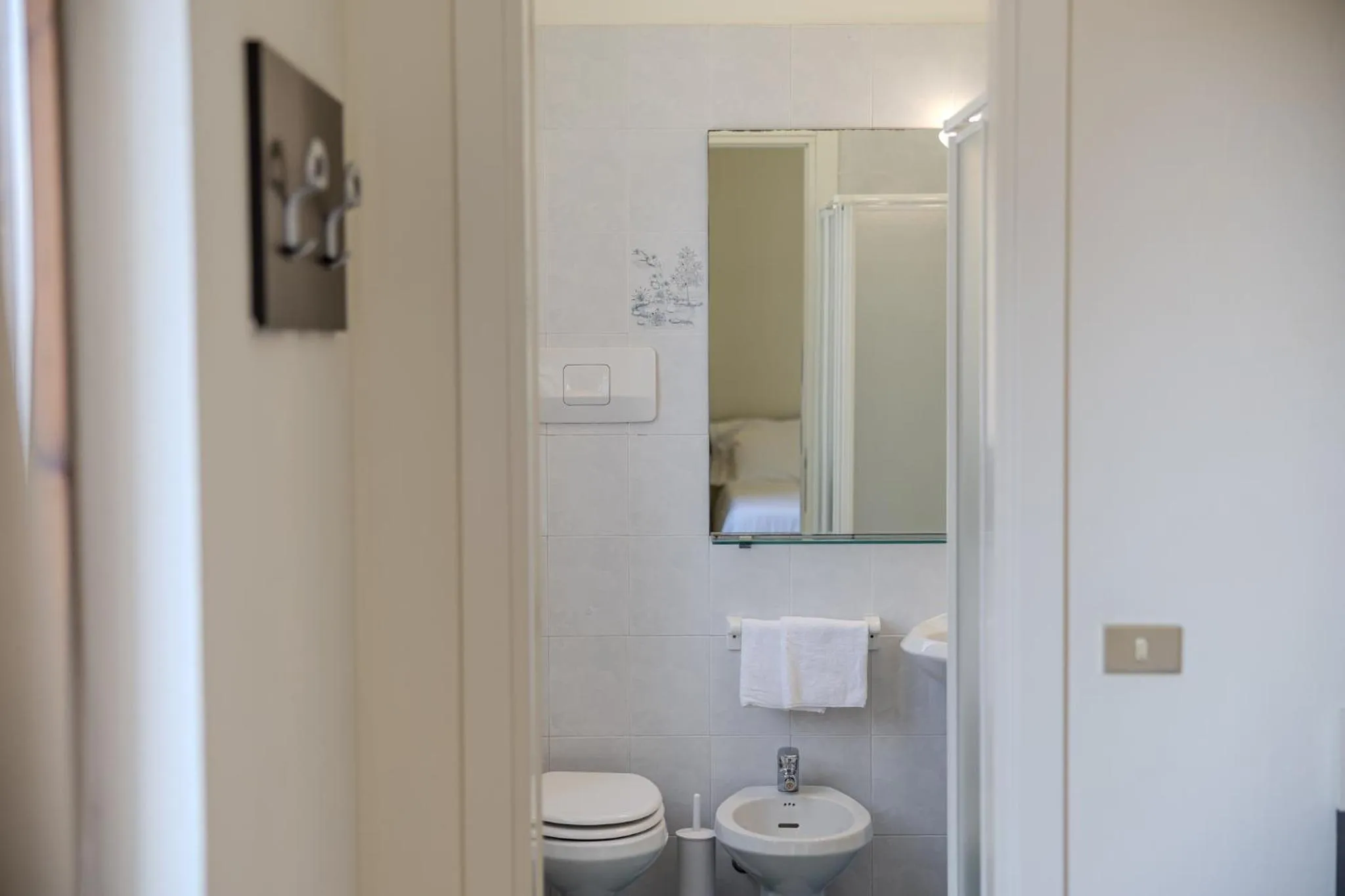 Bathroom in Hotel Alla Torre