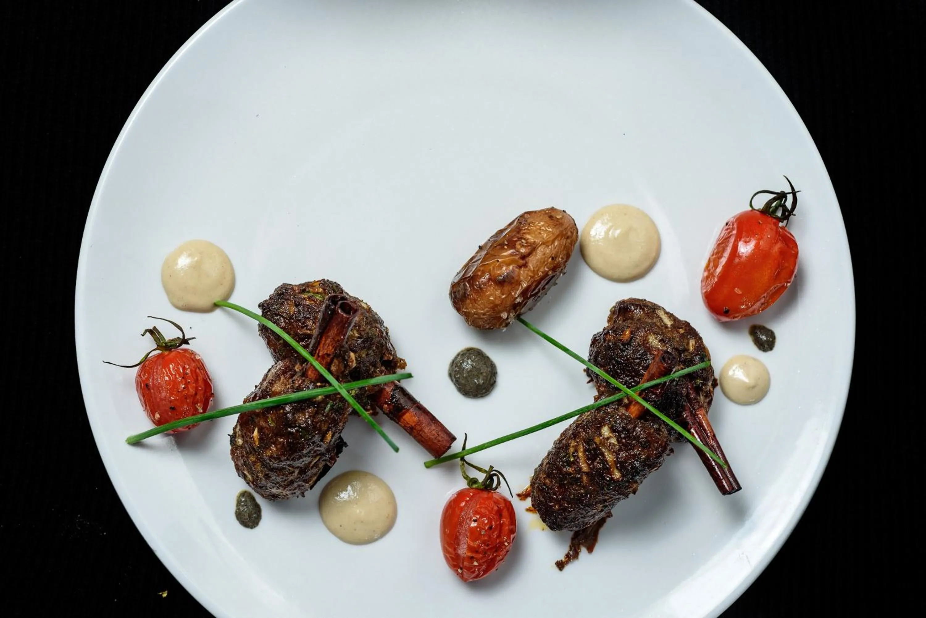 Food close-up in Amirey Hagalil Boutique Hotel