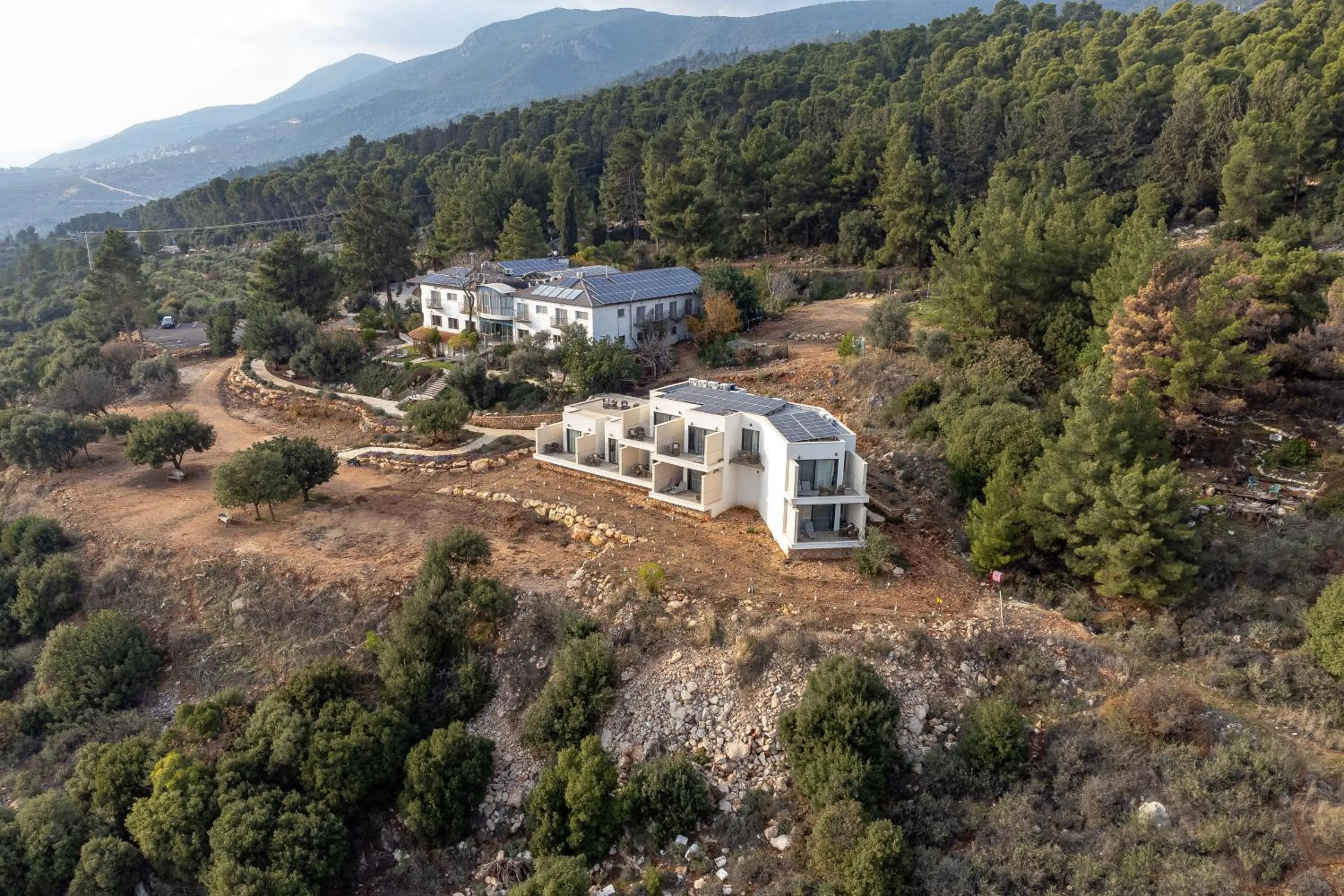 Bird's eye view in Amirey Hagalil Boutique Hotel