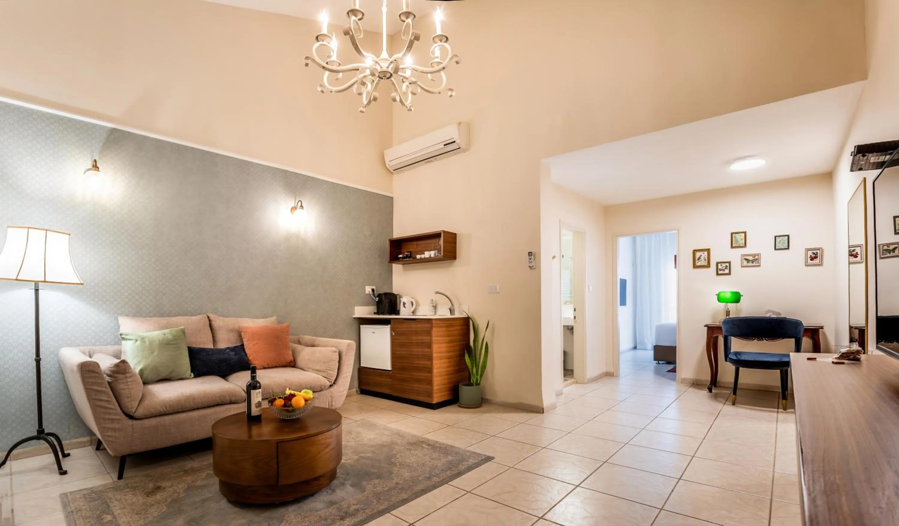Living room in Amirey Hagalil Boutique Hotel