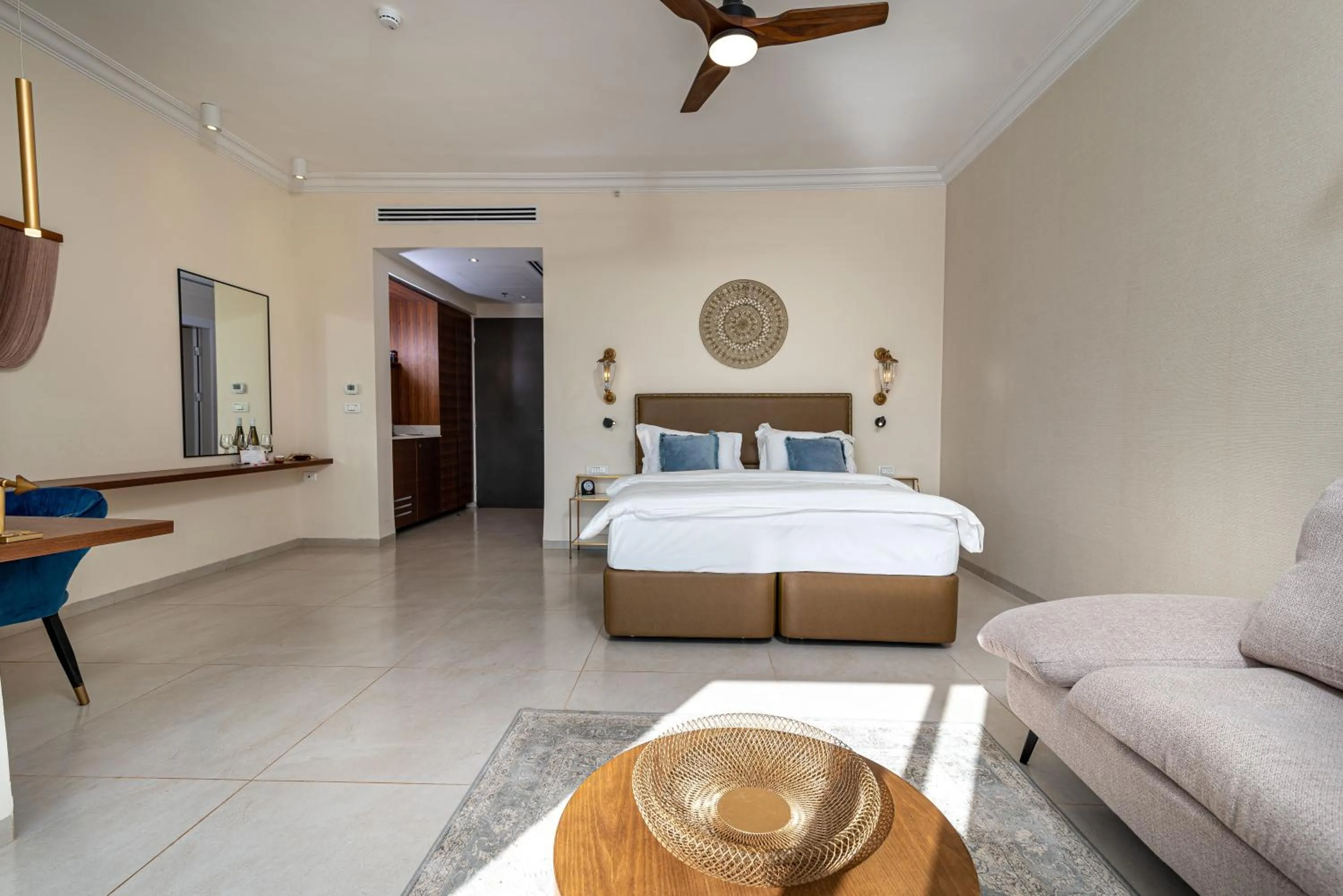 Photo of the whole room, Bed in Amirey Hagalil Boutique Hotel