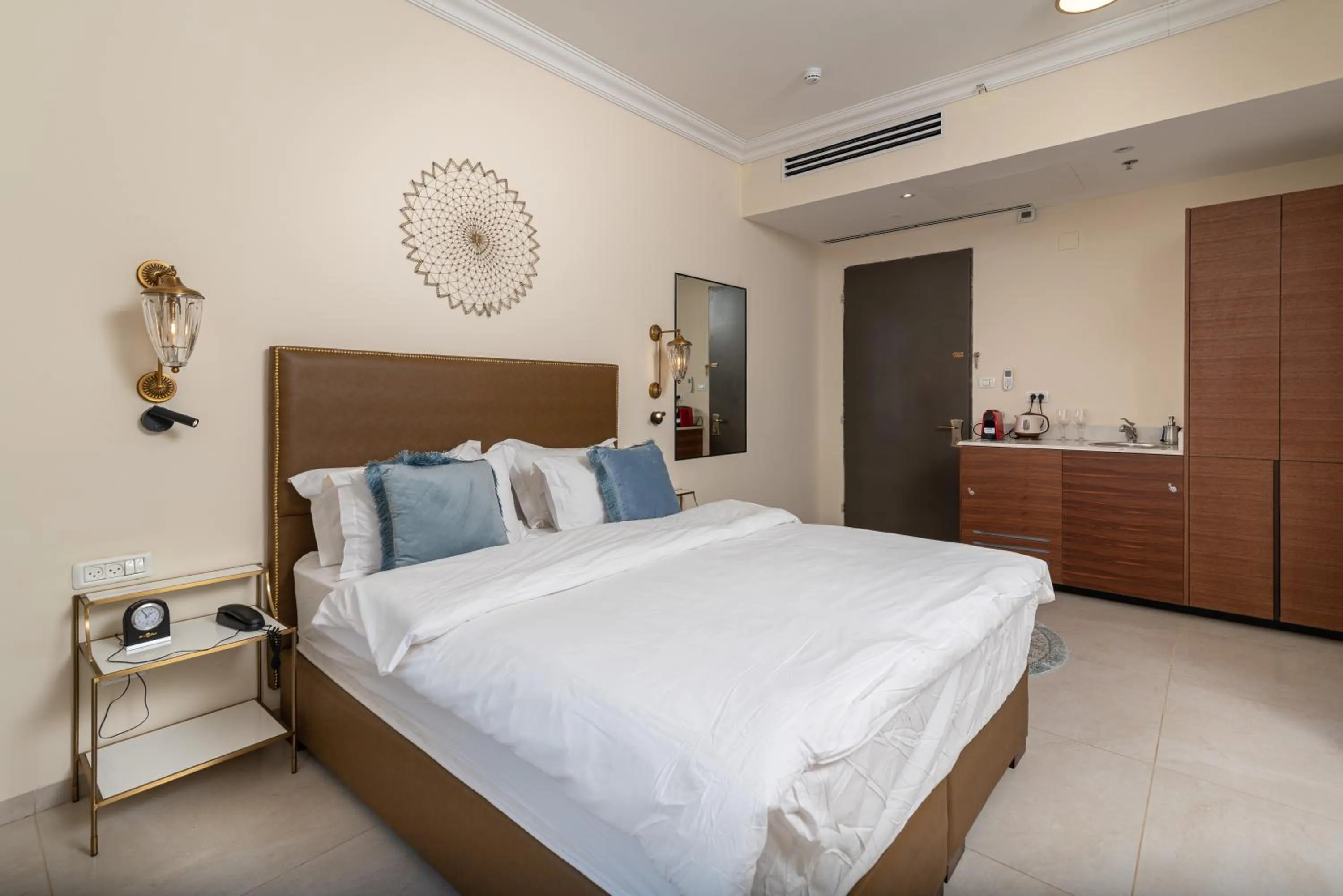 Bed in Amirey Hagalil Boutique Hotel