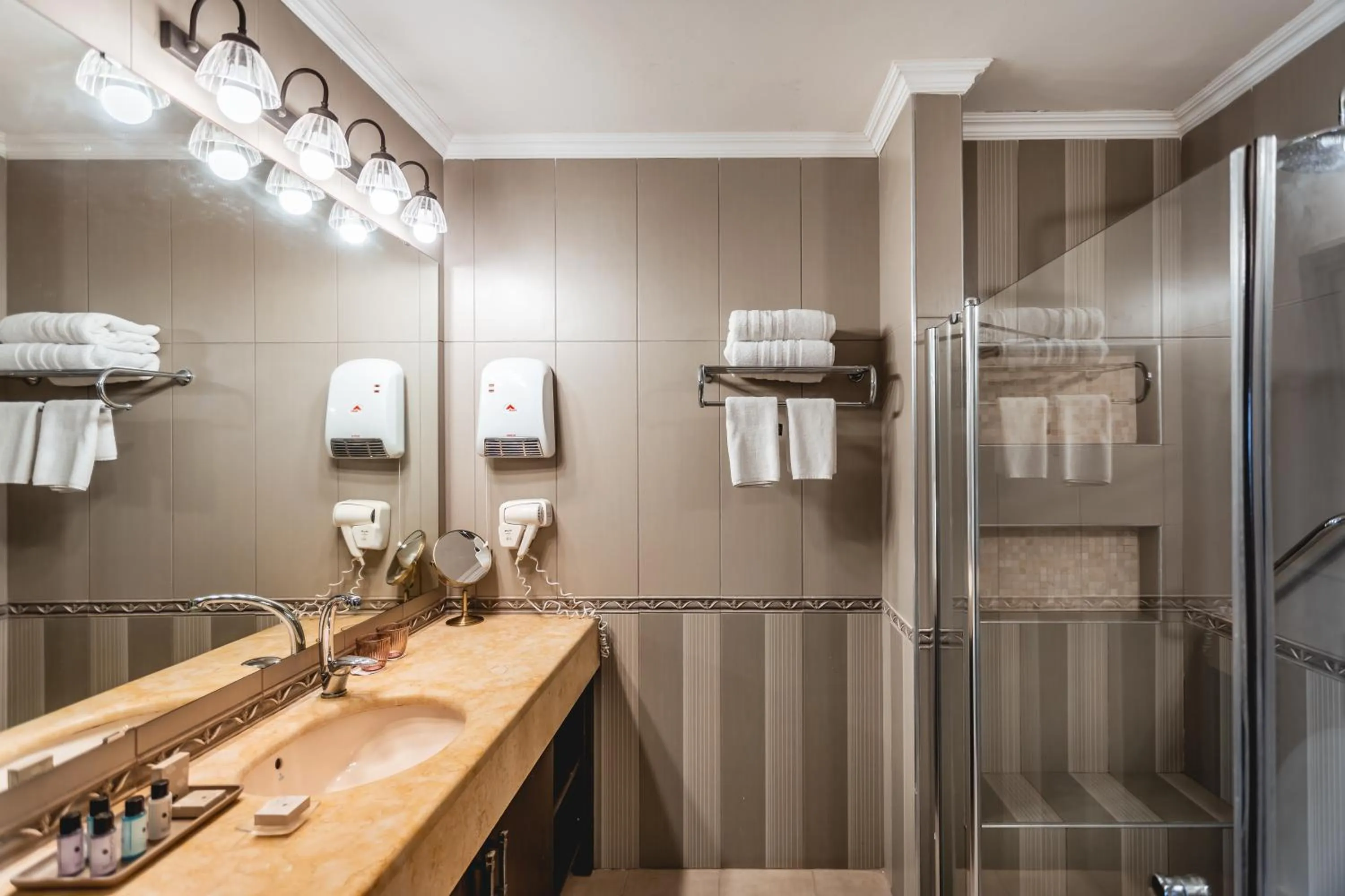 Shower in Amirey Hagalil Boutique Hotel