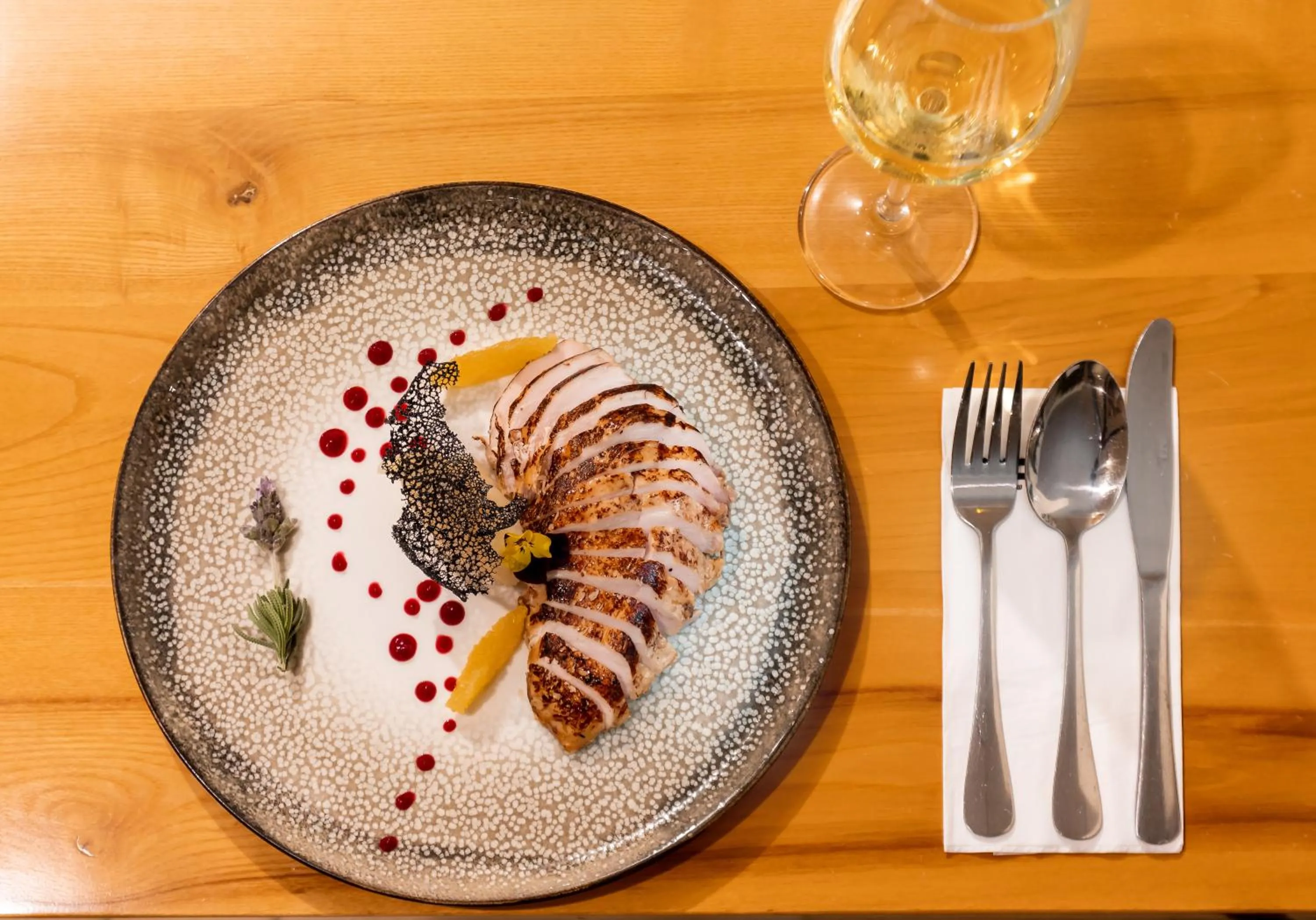 Dinner in Amirey Hagalil Boutique Hotel