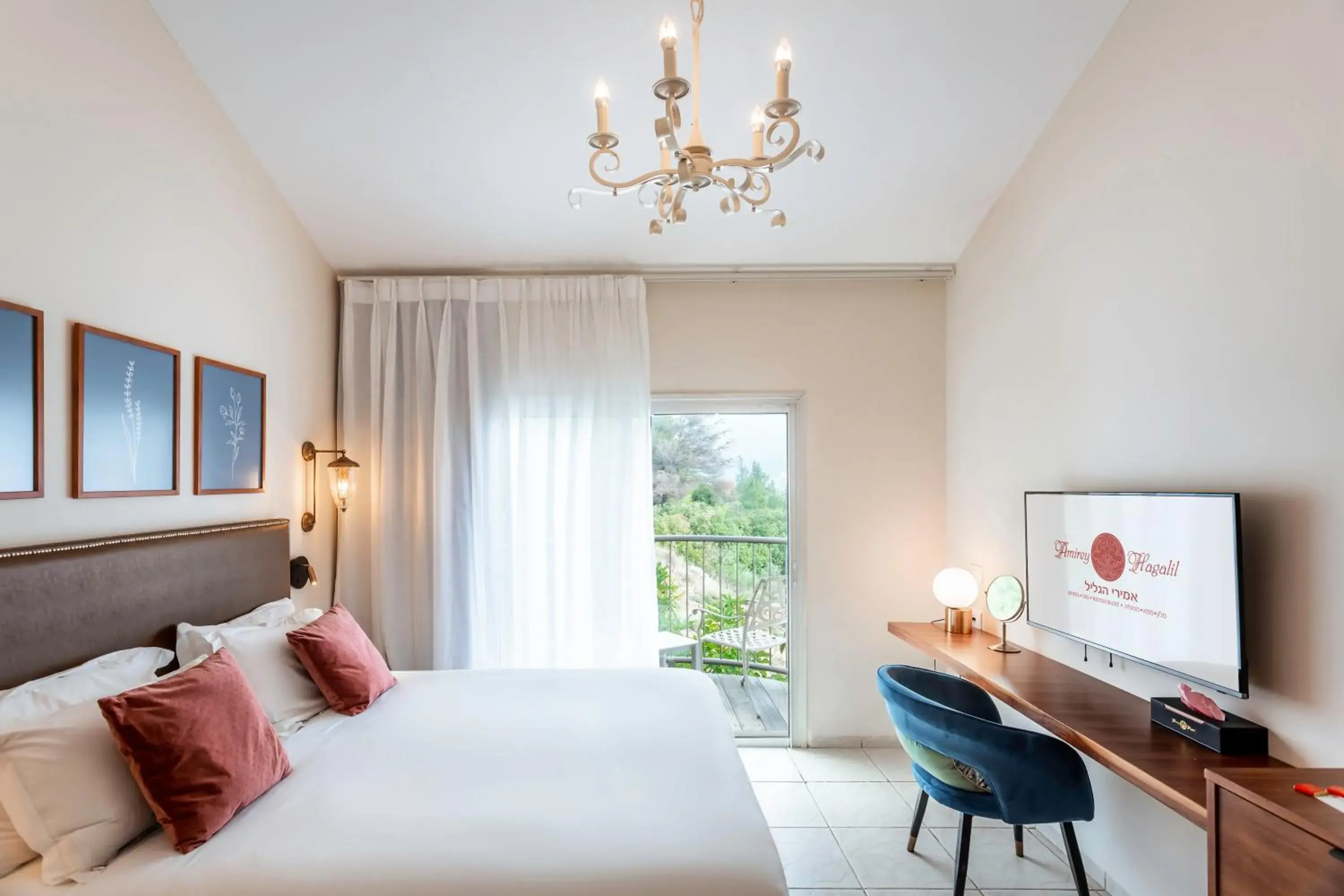 Double Room with Mountain View - single occupancy in Amirey Hagalil Boutique Hotel Double Room with Mountain View - single occupancy in Amirey Hagalil Boutique Hotel