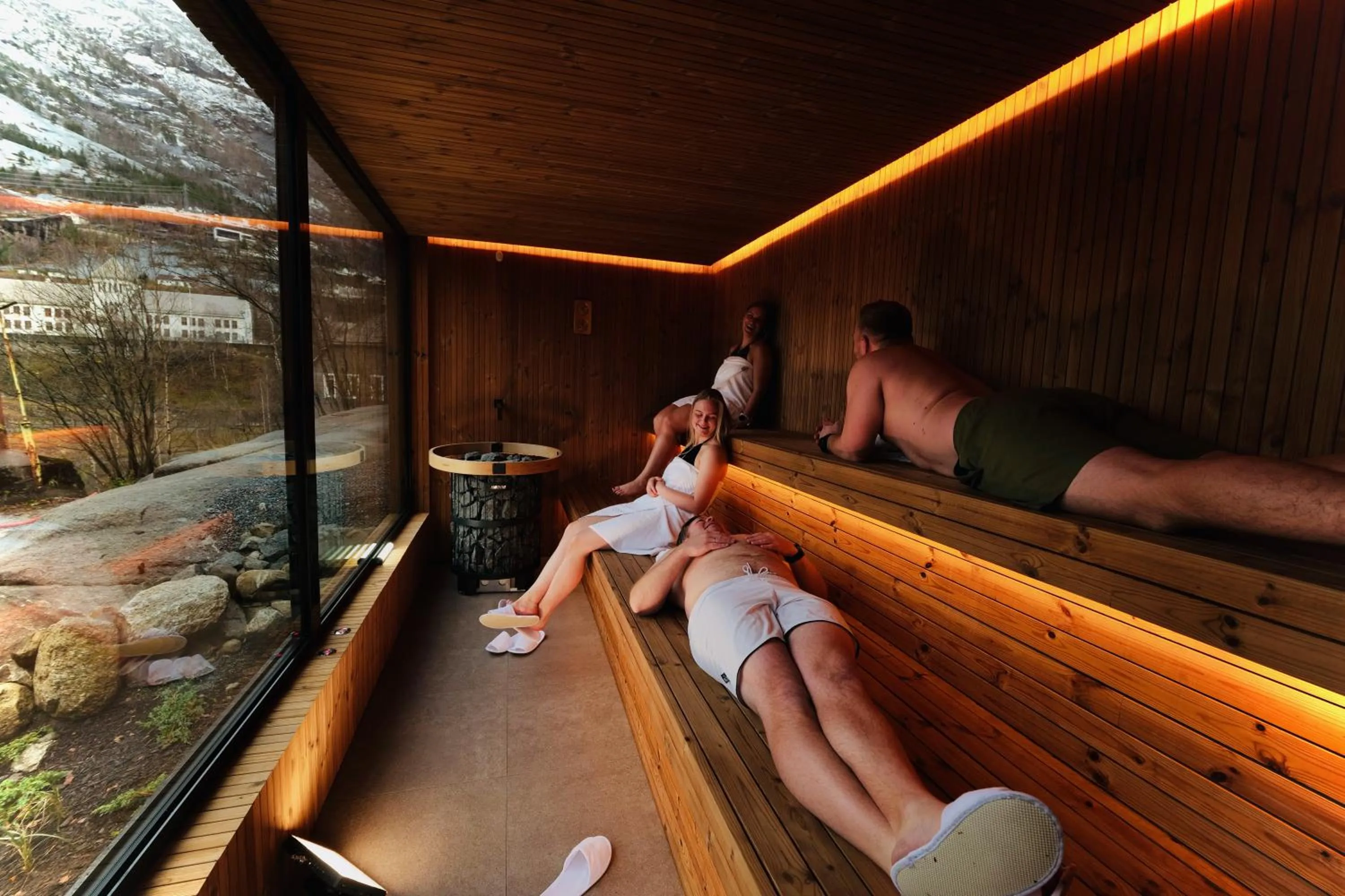 Sauna in Tyssedal Hotel