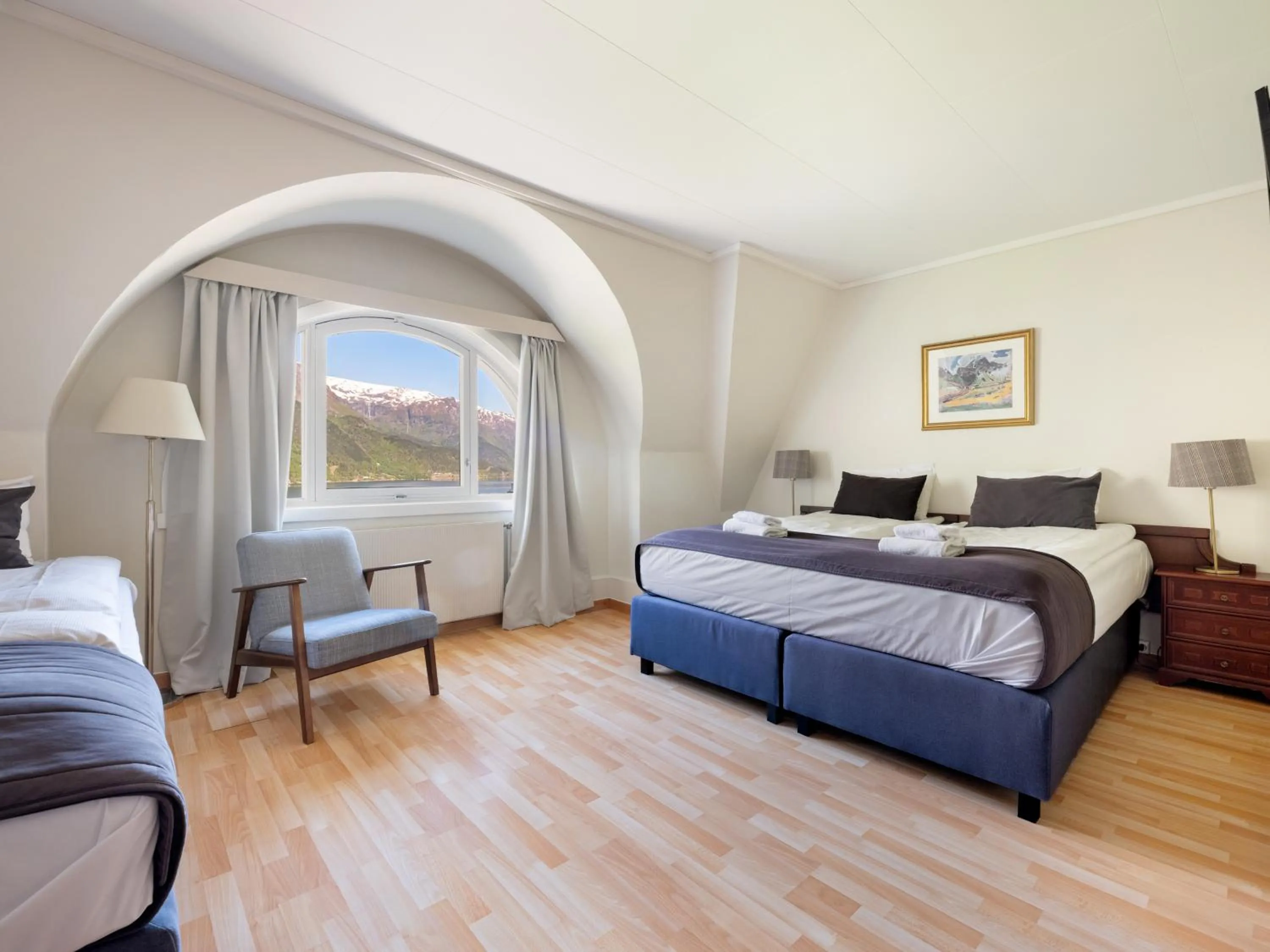 Bed in Tyssedal Hotel