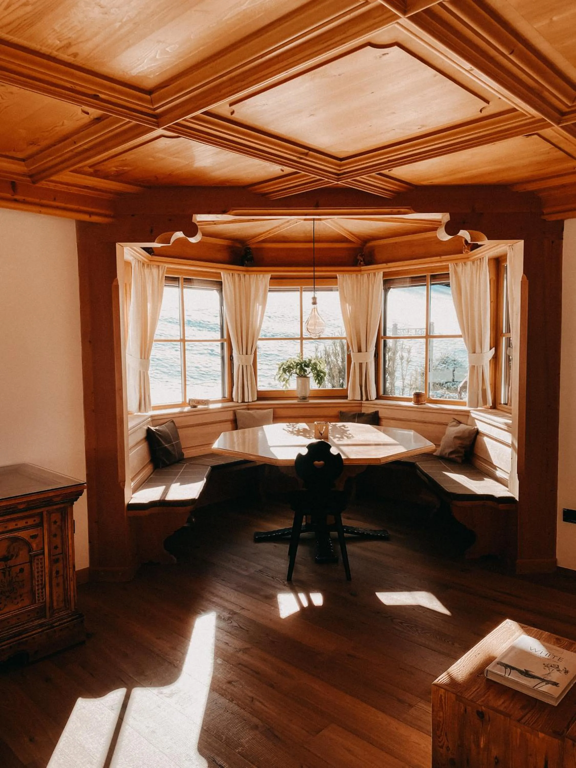 Living room in Mountain Chalet Pra Ronch