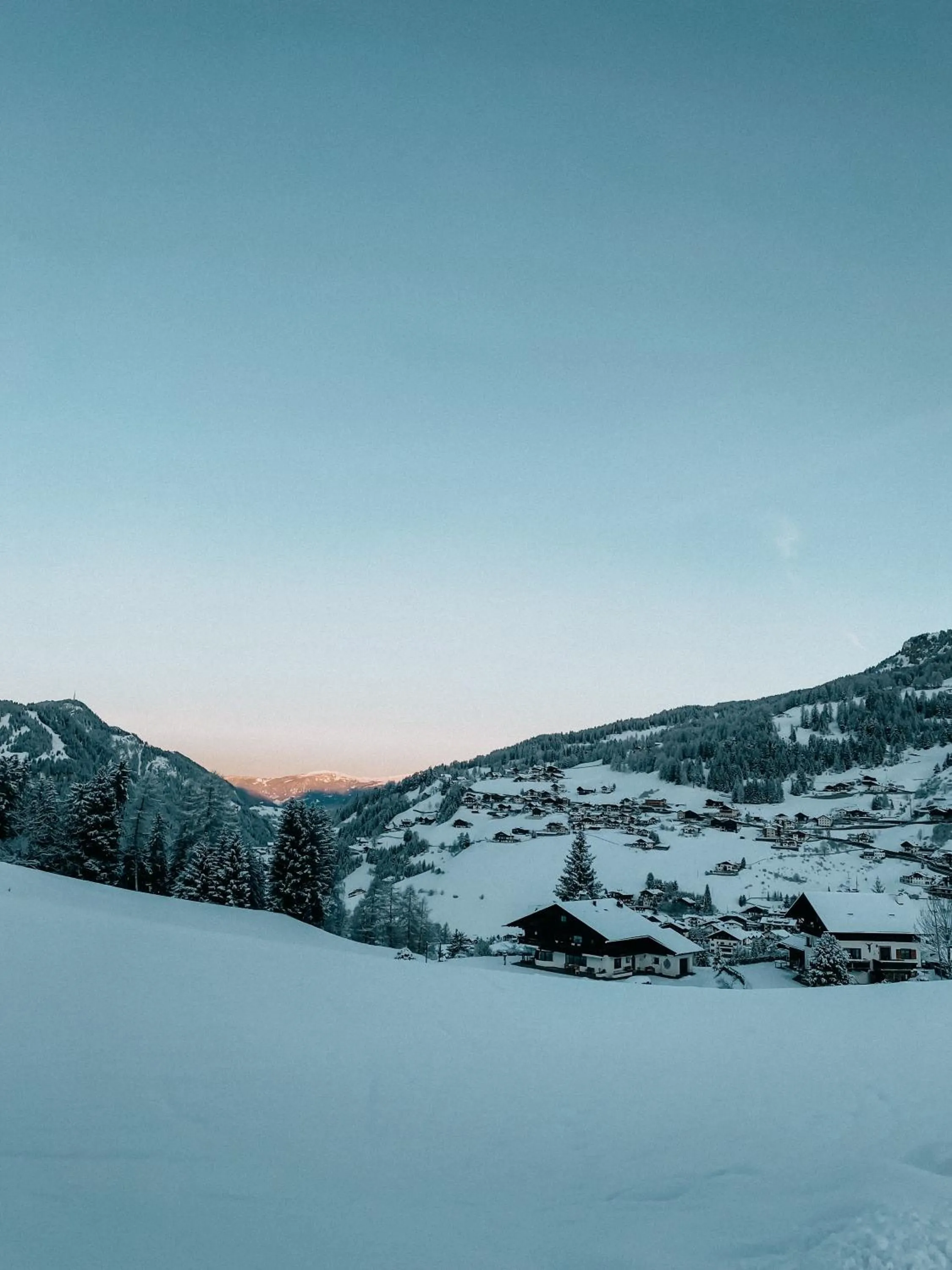 Natural landscape in Mountain Chalet Pra Ronch