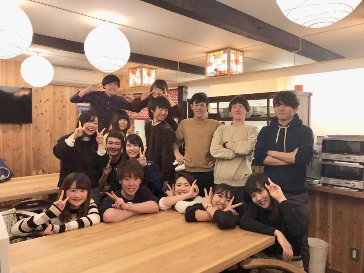 group of guests in B&B Neagari